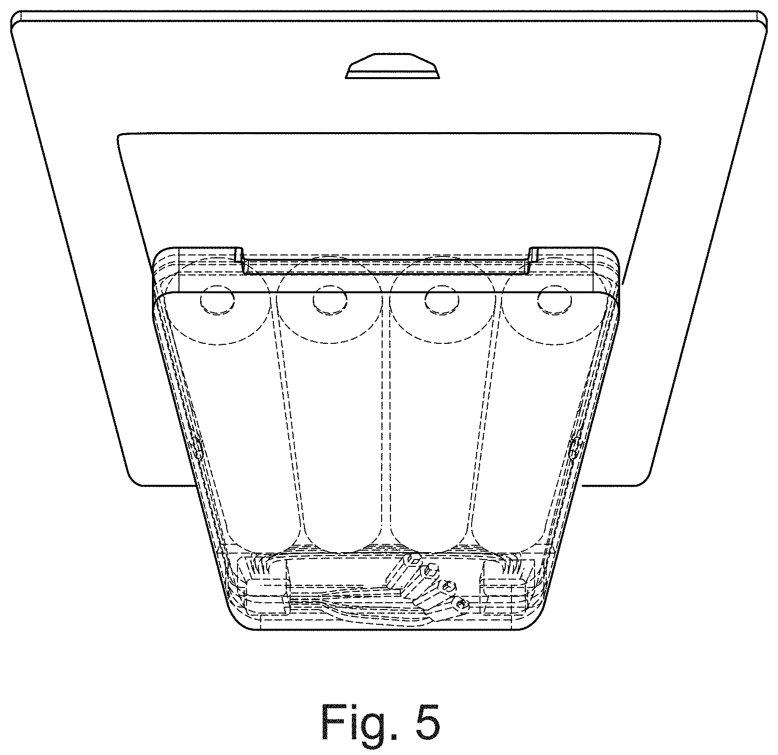 Patent USD1000950 Figure 5 – Battery package