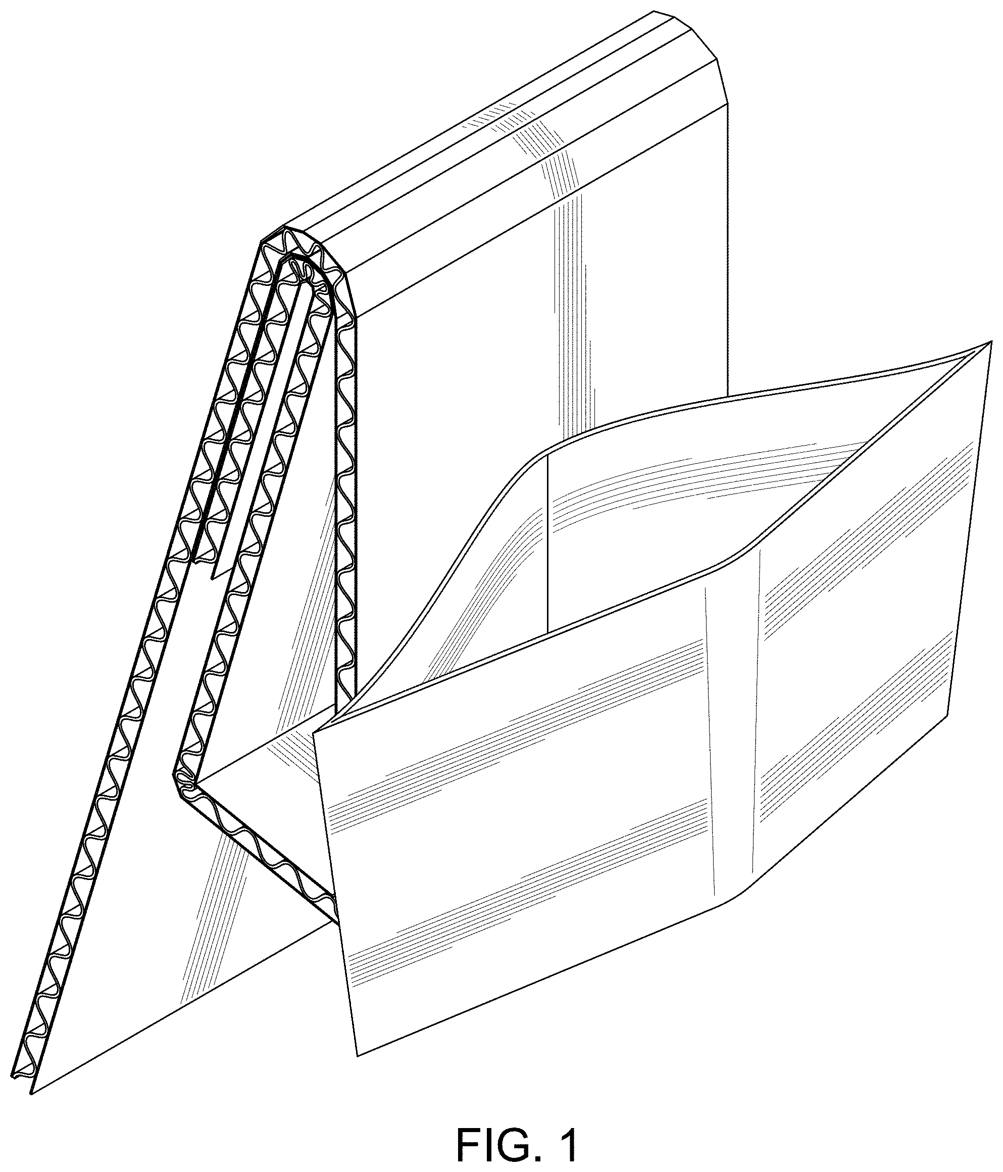 Patent USD1000952 Figure 1 – Foldable cup holder