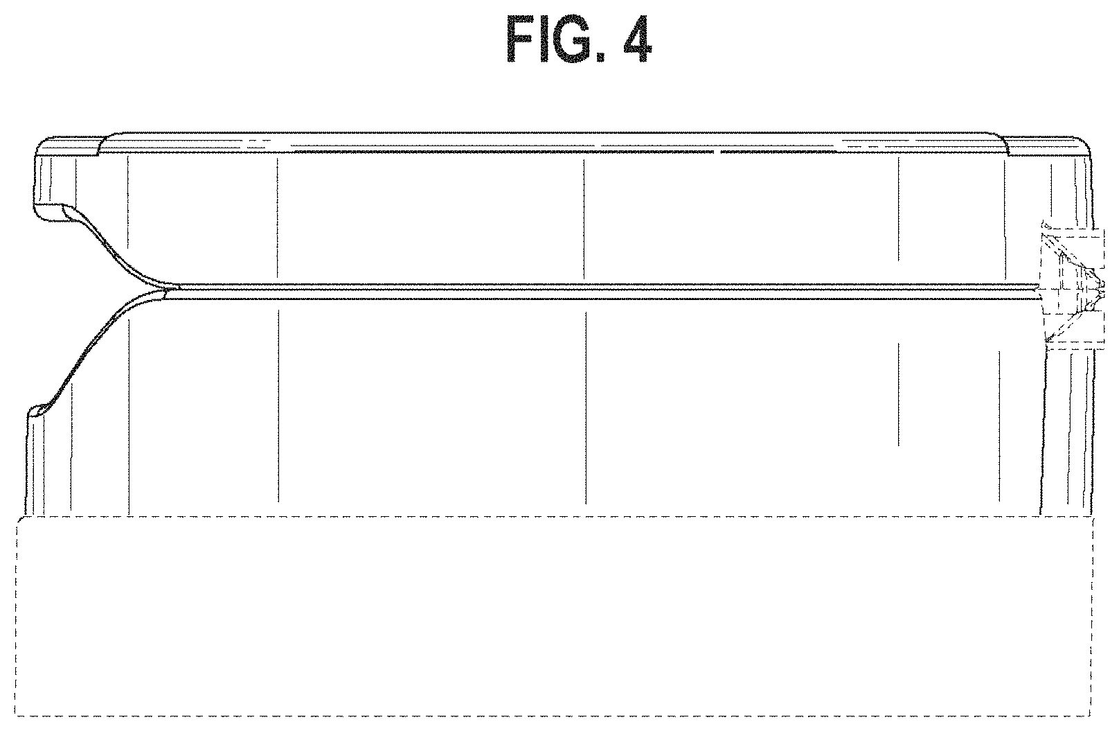 Patent USD1000954 Figure 3 – Closure for a container