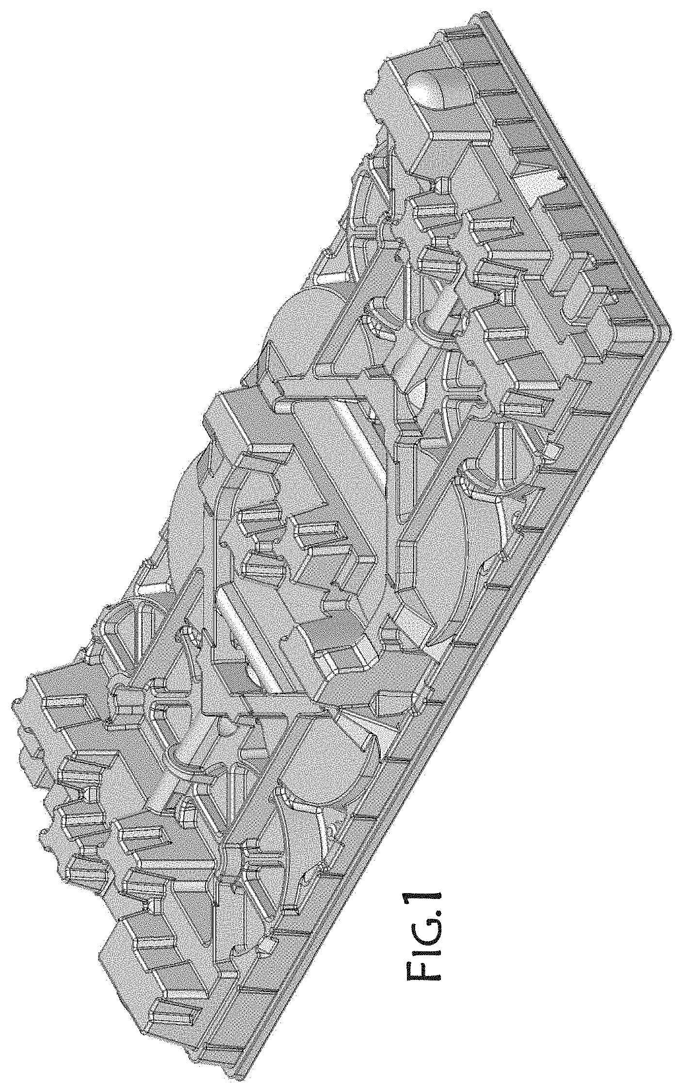 Patent USD1000956 Figure 1 – Packaging apparatus