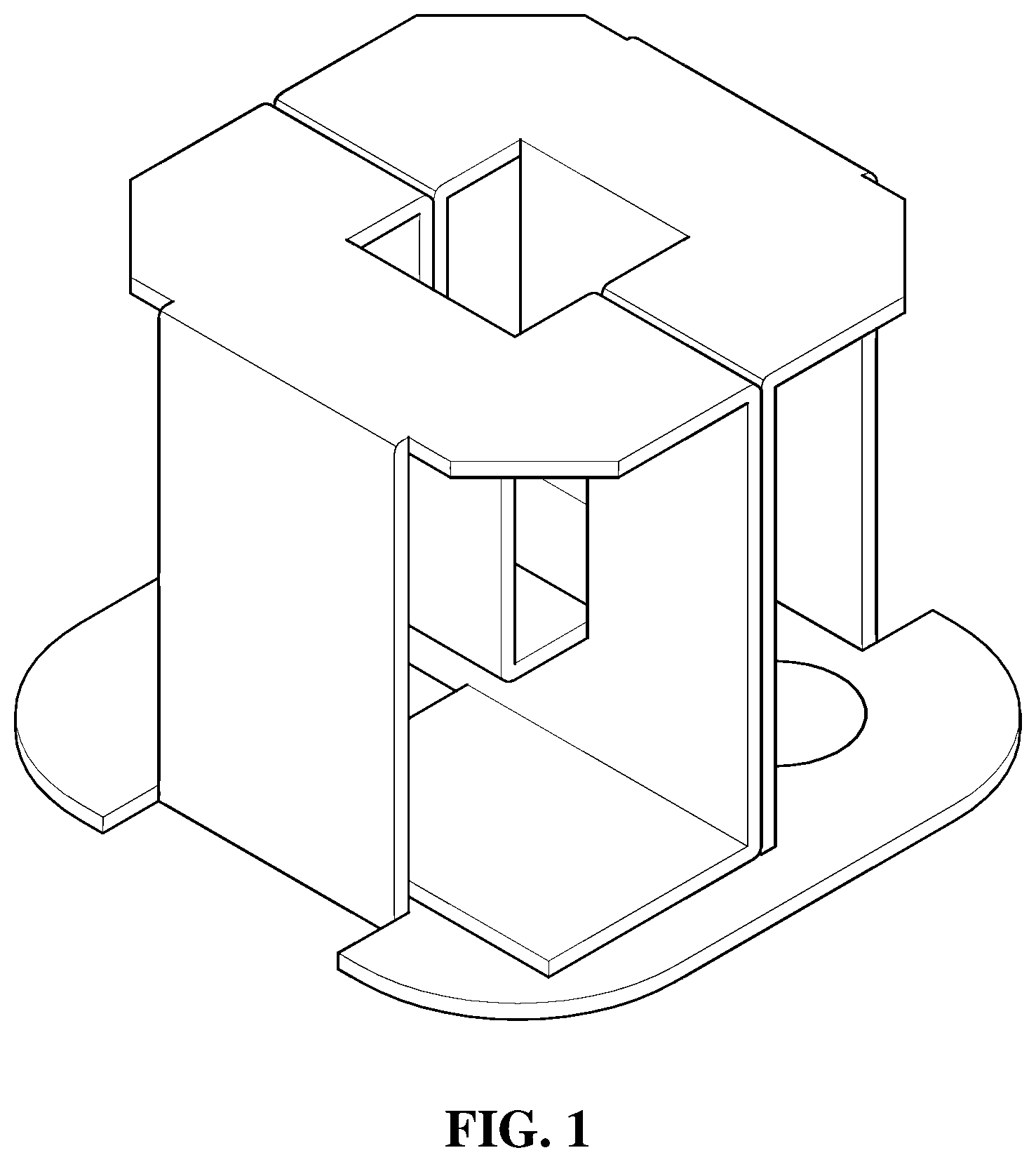 Patent USD1000957 — Packaging box insert — Figure 1