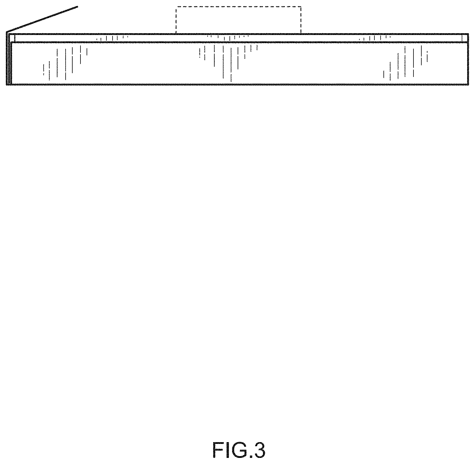 Patent USD1000958 Figure 3 – Ring packaging insert