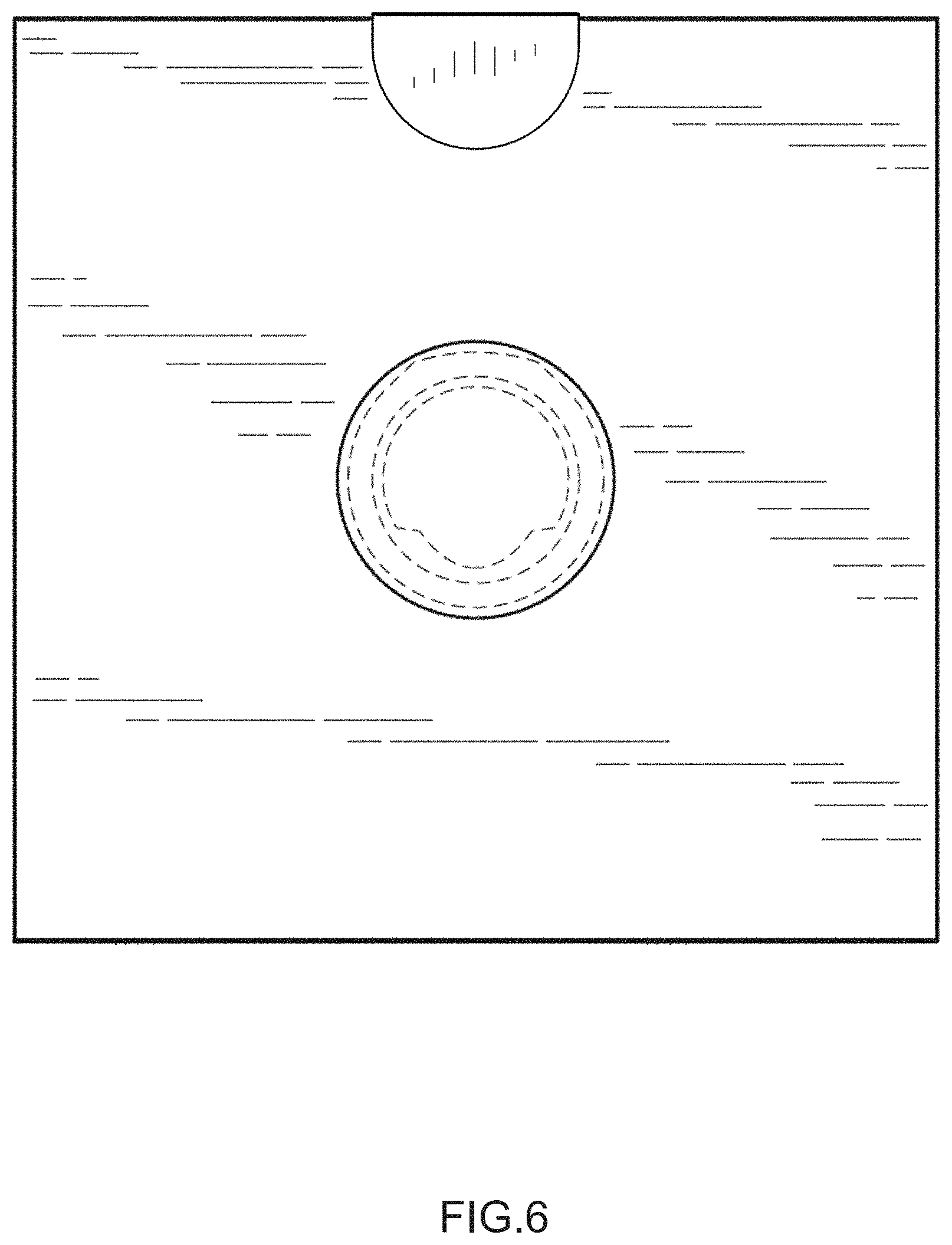 Patent USD1000958 Figure 6 – Ring packaging insert