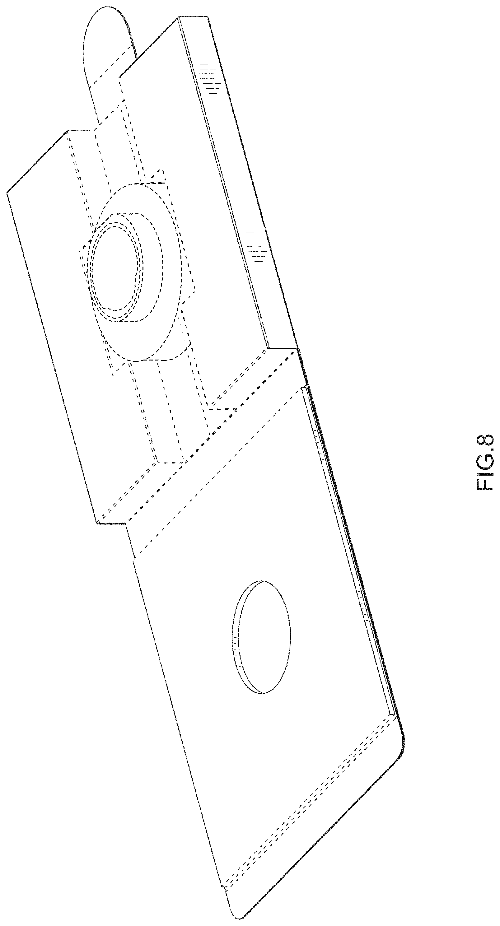 Patent USD1000958 Figure 8 – Ring packaging insert