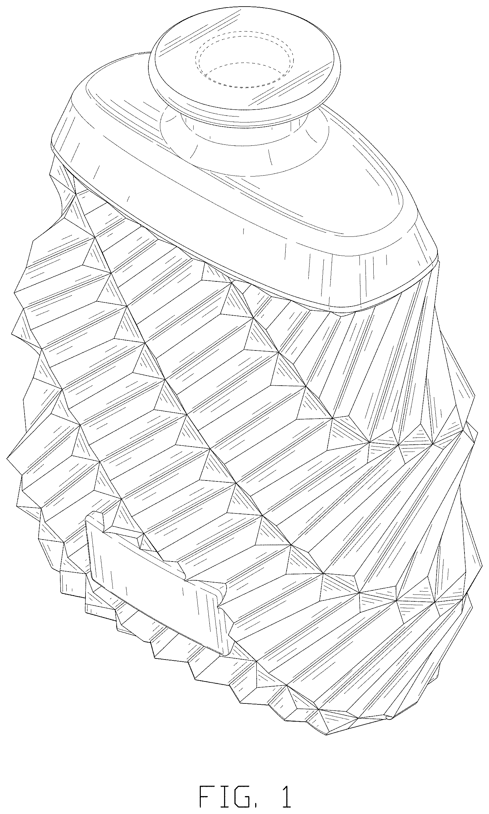 Patent USD1000960 Figure 1 – Bottle