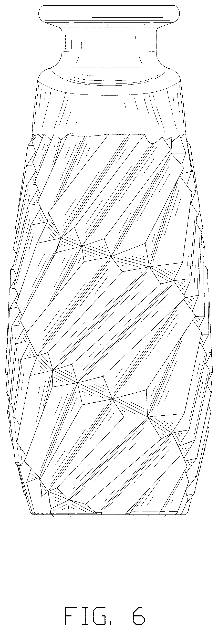 Patent USD1000960 Figure 6 – Bottle