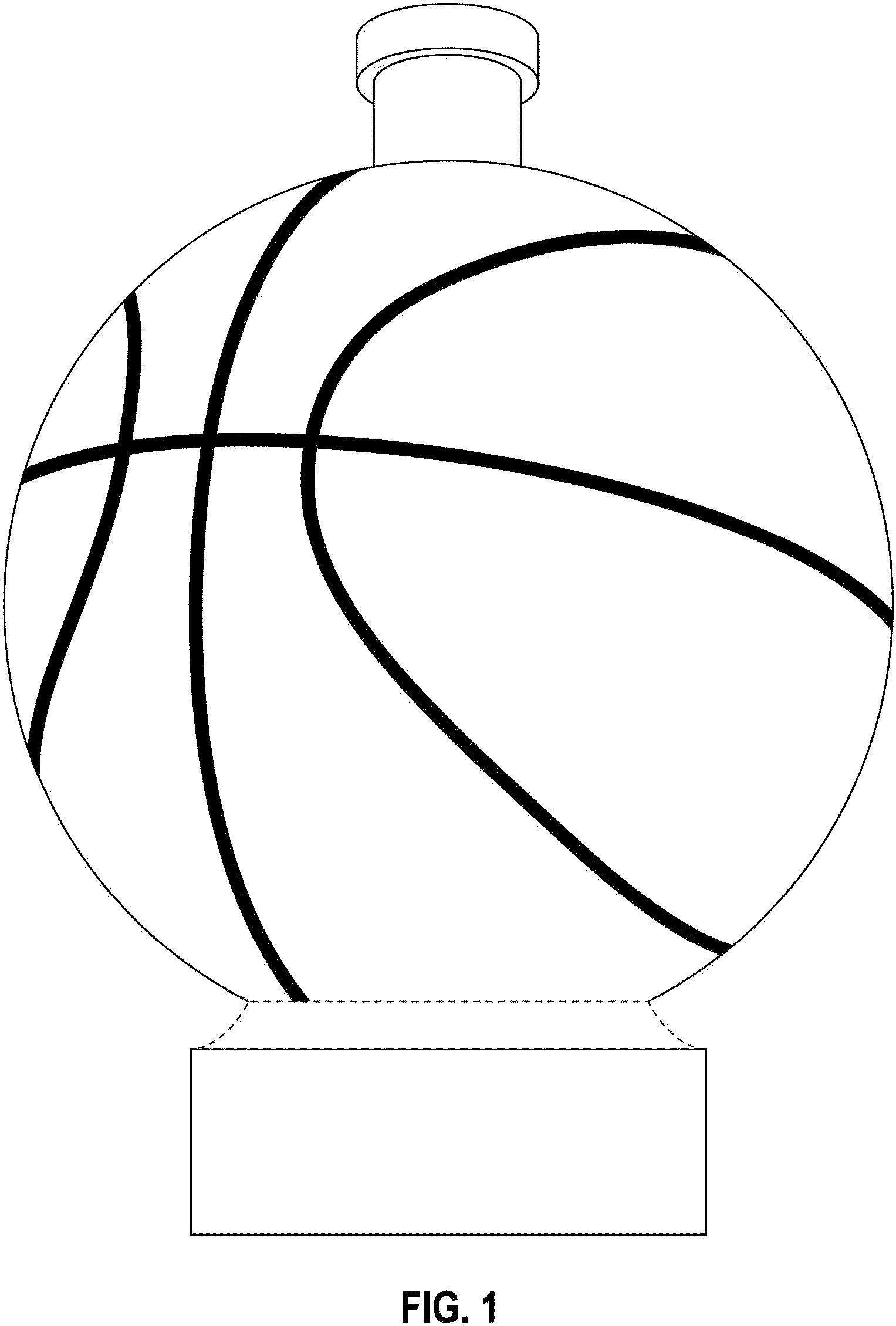 Patent USD1000961 Figure 1 – Bottle
