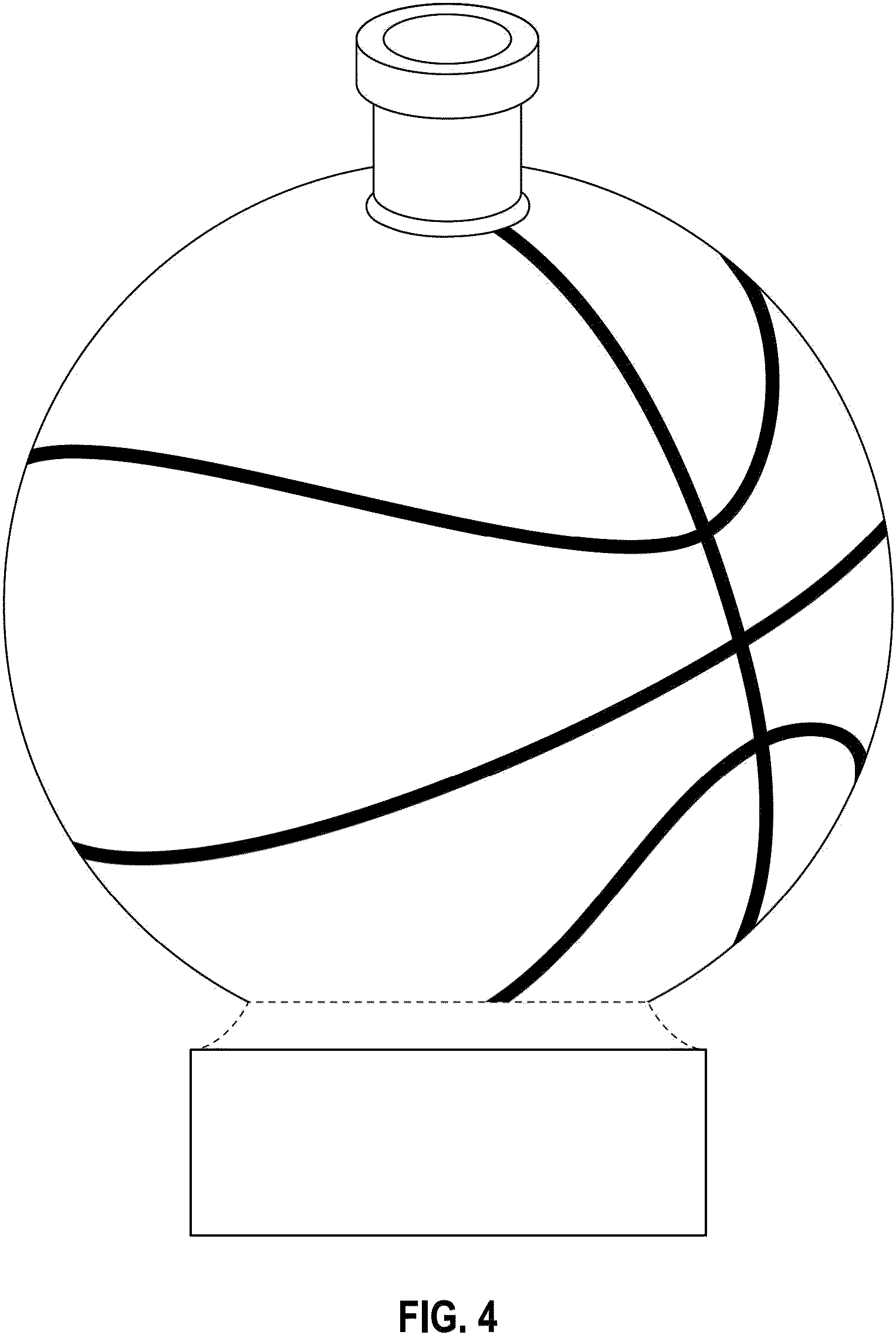 Patent USD1000961 Figure 4 – Bottle