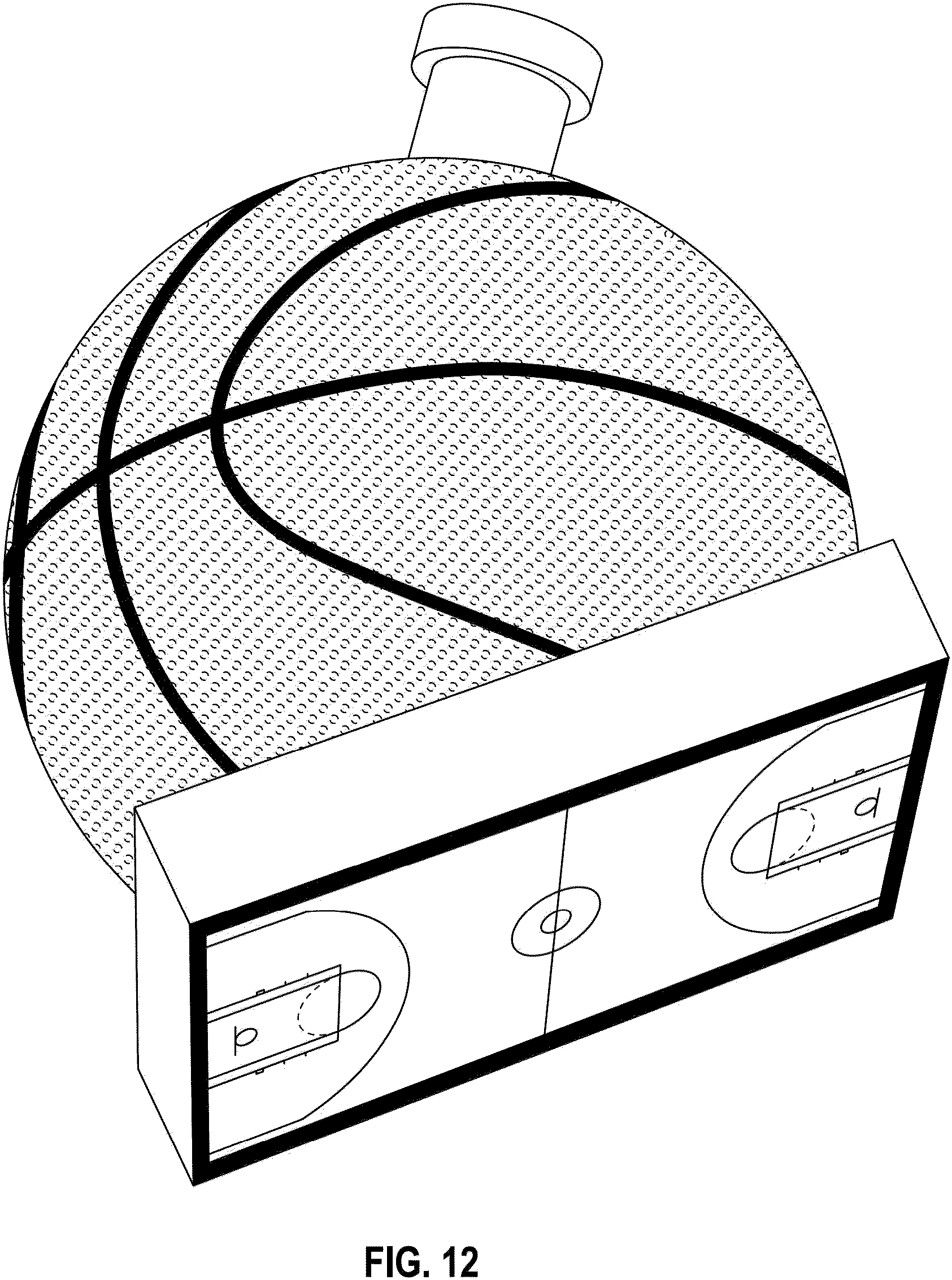 Patent USD1000961 Figure 12 – Bottle