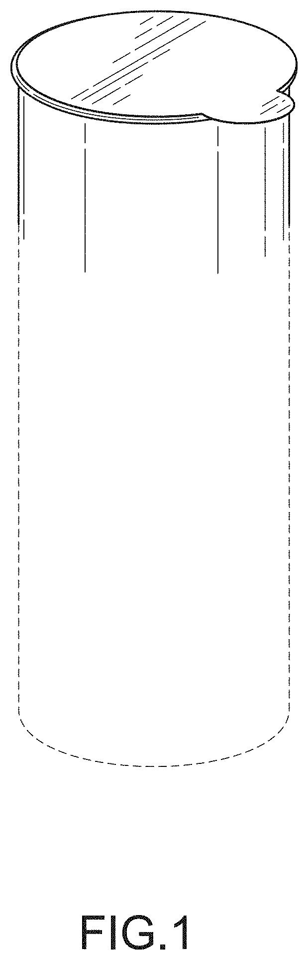 Patent USD1000962 Figure 1 – Combined metal food container and lid