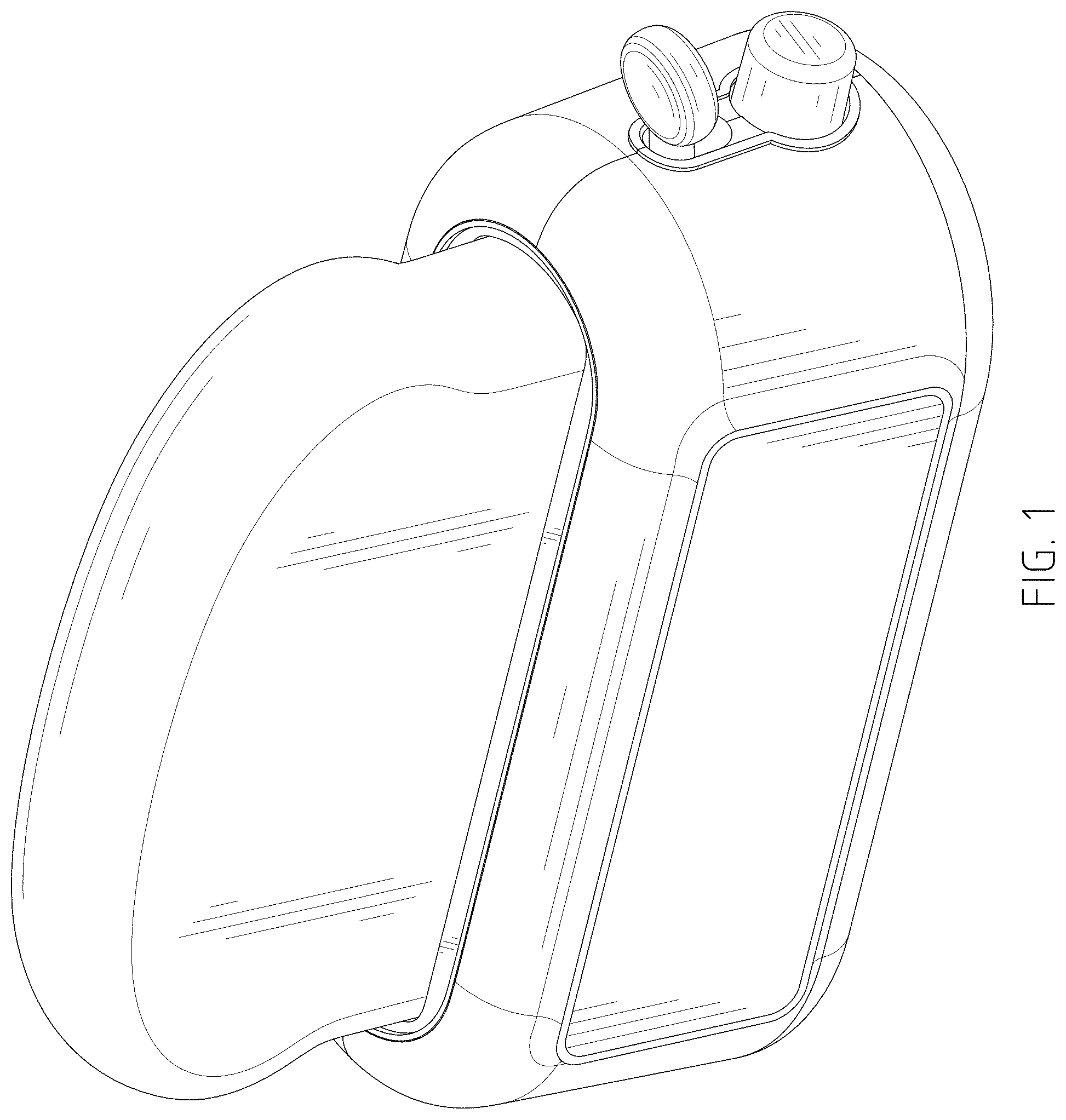 Patent USD1000963 Figure 1 – Clock