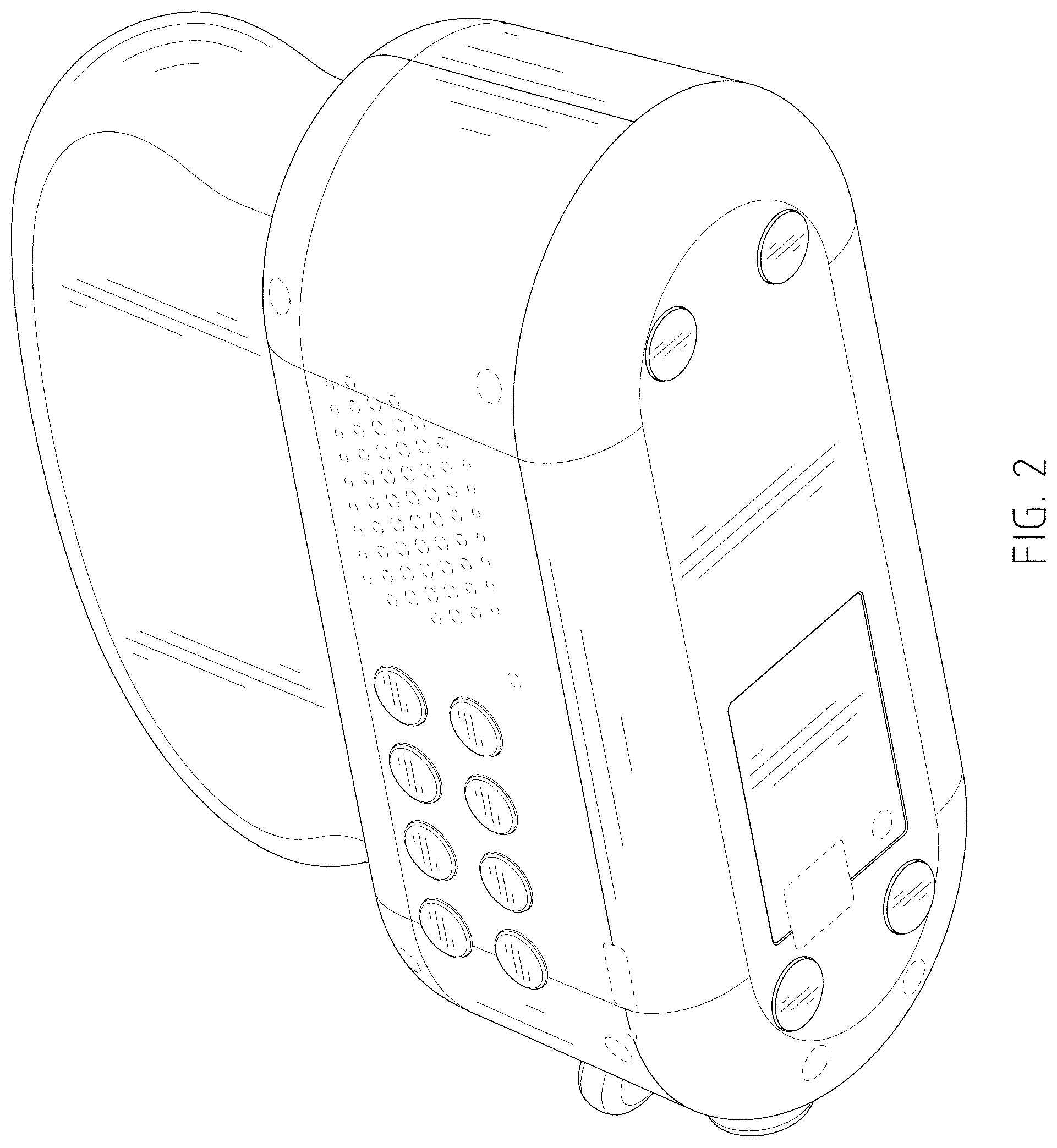 Patent USD1000963 Figure 2 – Clock