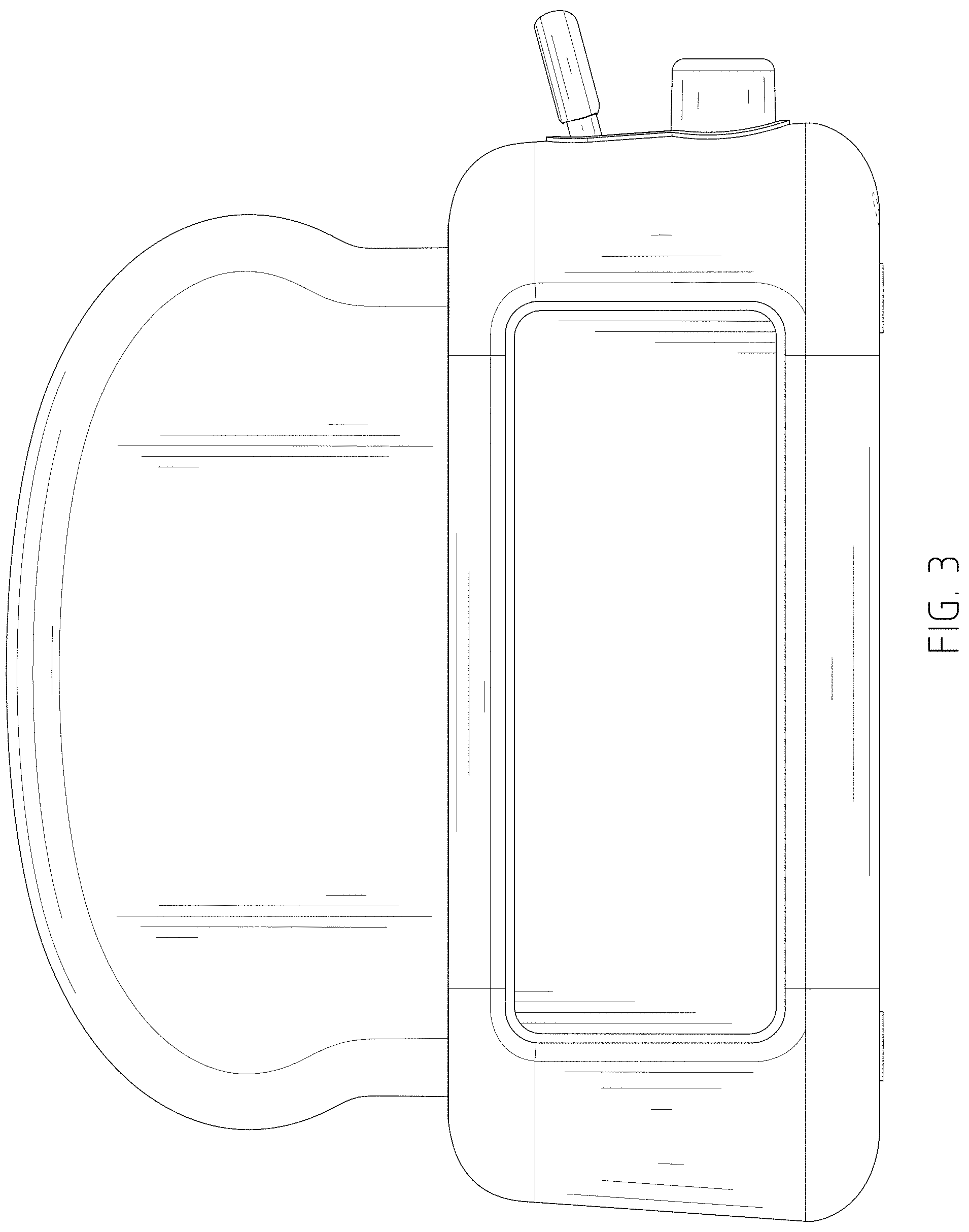 Patent USD1000963 Figure 3 – Clock