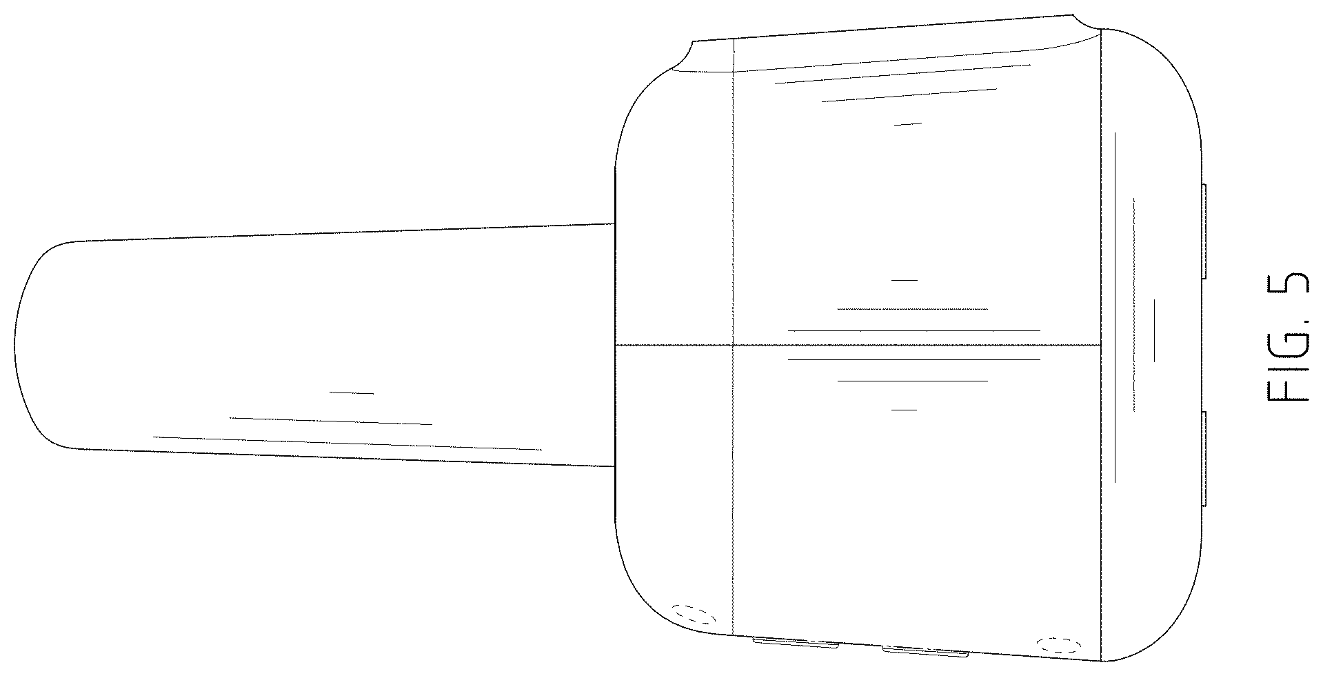 Patent USD1000963 Figure 5 – Clock
