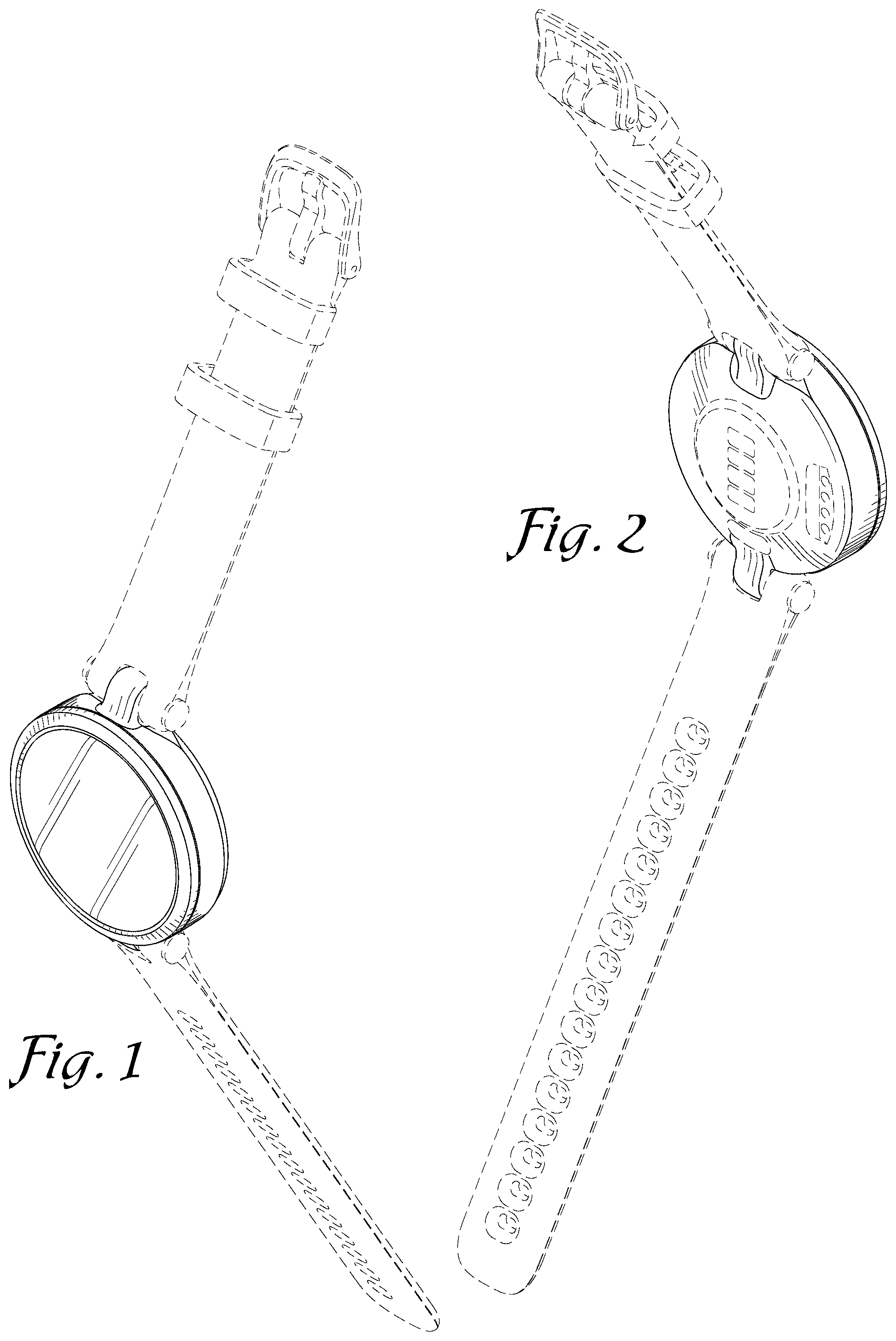 Patent USD1000964 Figure 1 – Watch with display