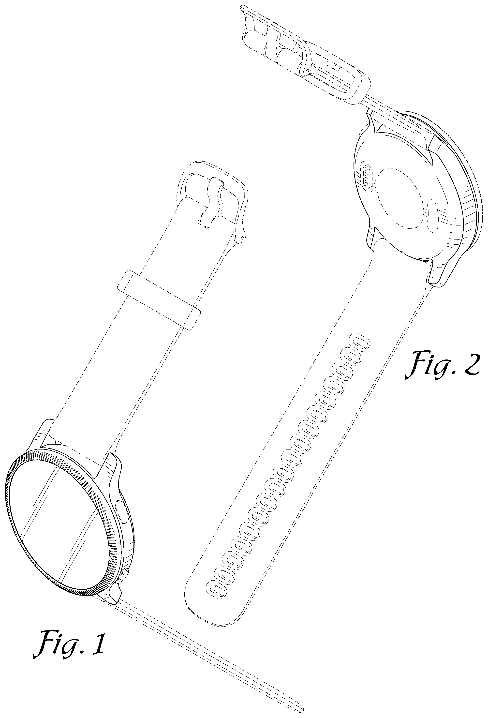 Patent USD1000965 Figure 1 – Watch with display