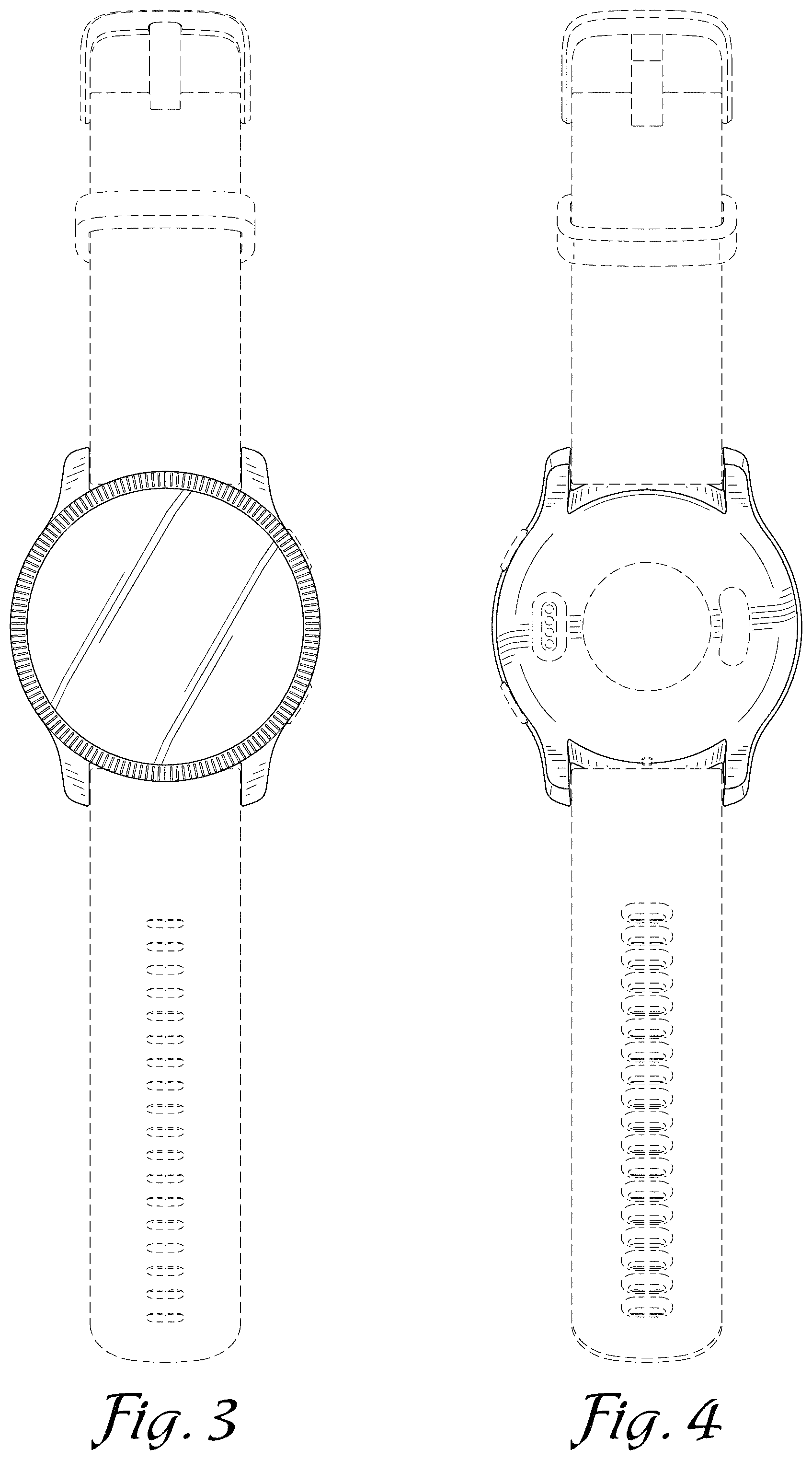 Patent USD1000965 Figure 2 – Watch with display
