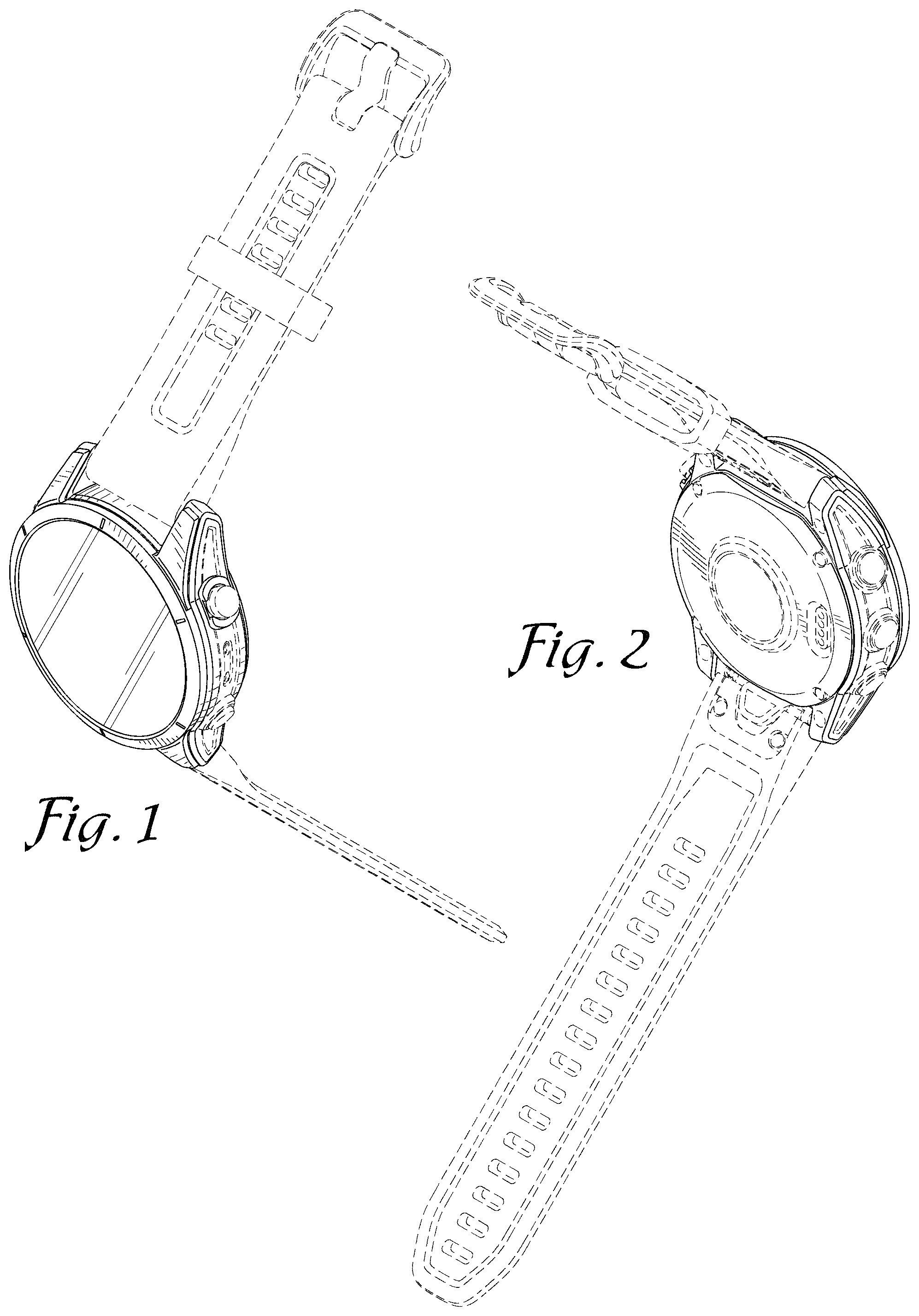 Patent USD1000967 Figure 1 – Watch with display