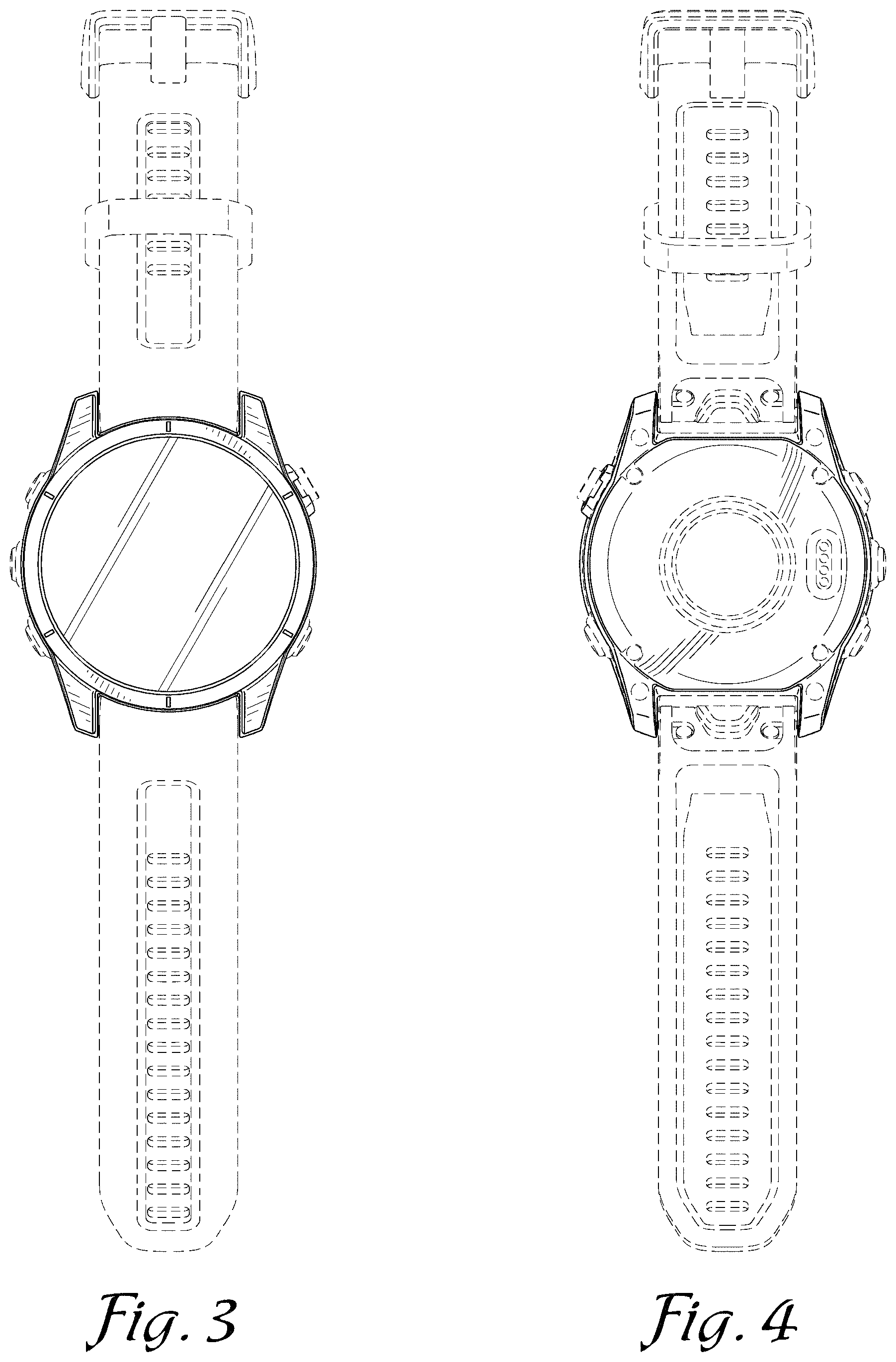 Patent USD1000967 Figure 2 – Watch with display