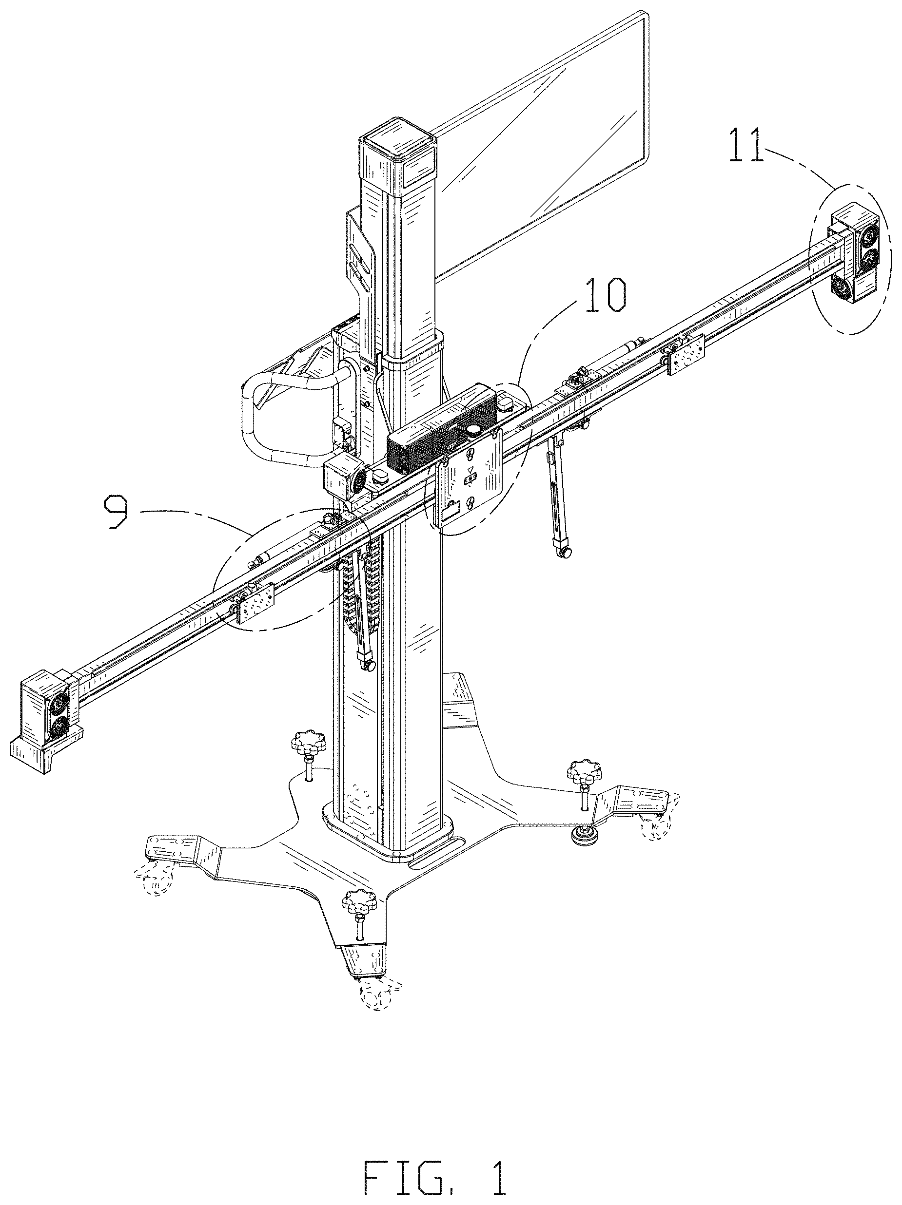 Patent USD1000969 Figure 1 – Calibration device