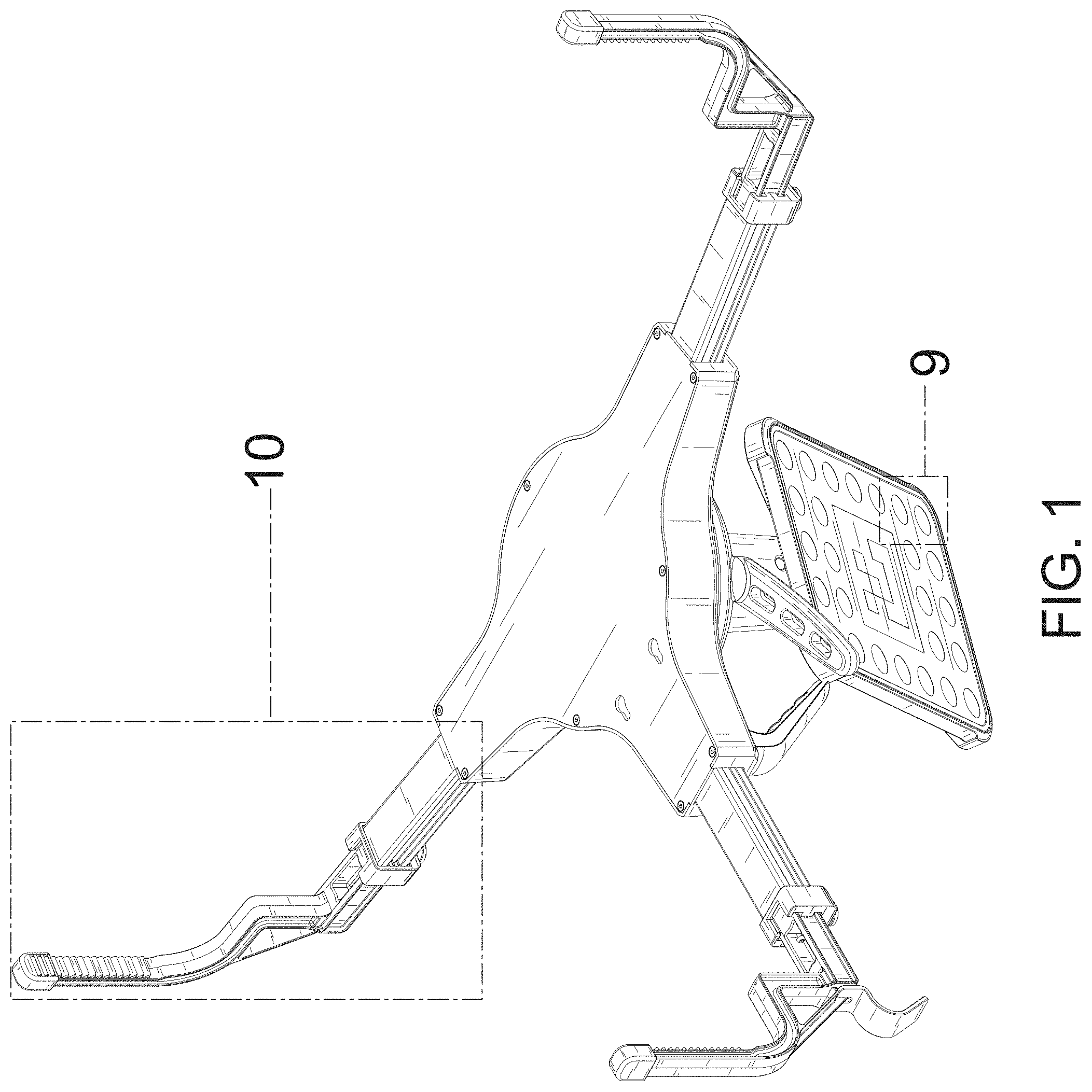Patent USD1000971 Figure 1 – Calibration device