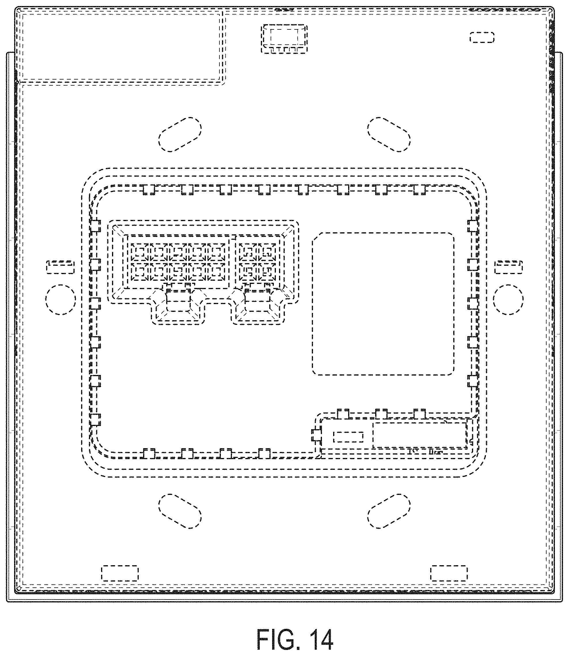 Patent USD1000973 Figure 12 – Smart thermostat device