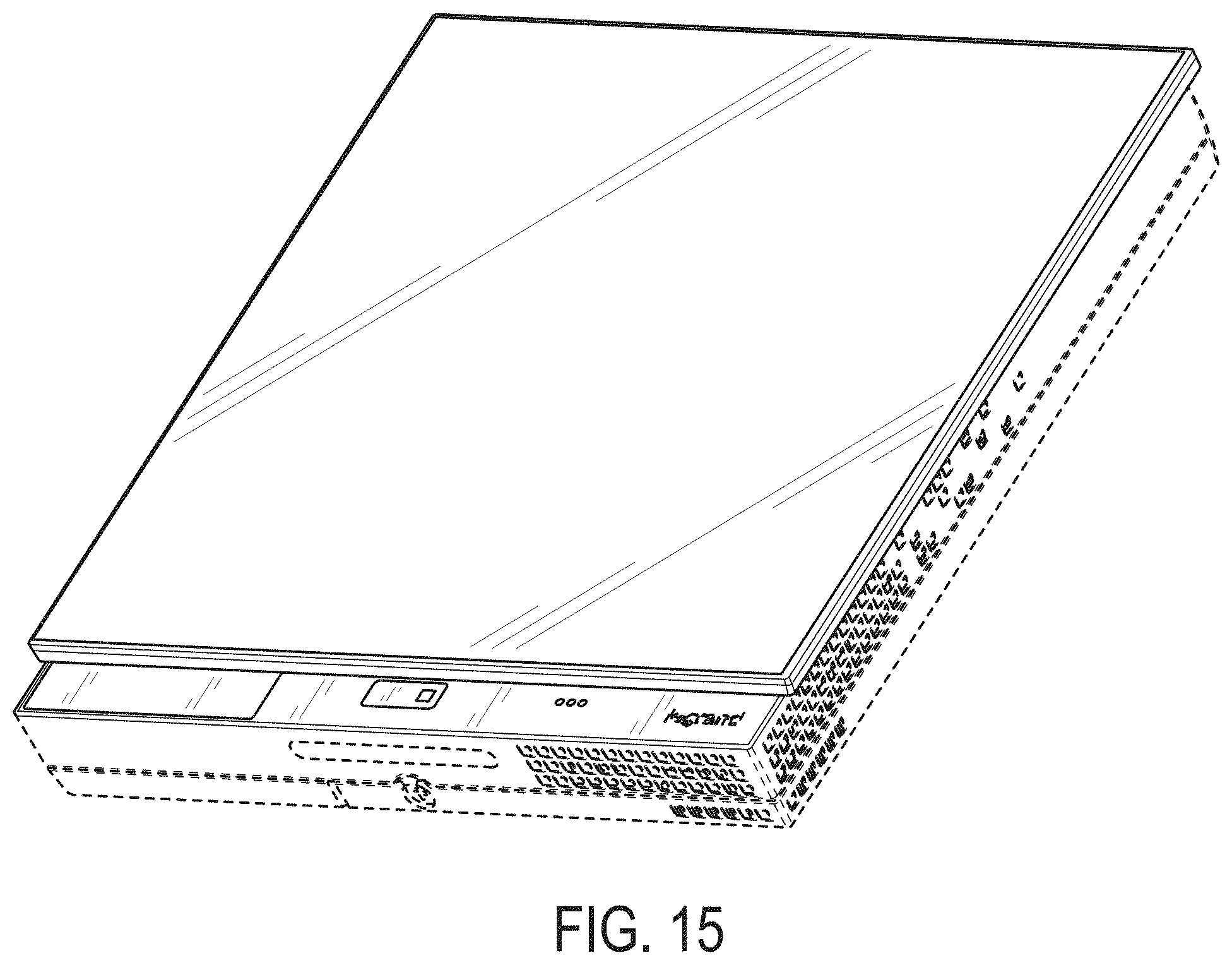 Patent USD1000973 Figure 13 – Smart thermostat device