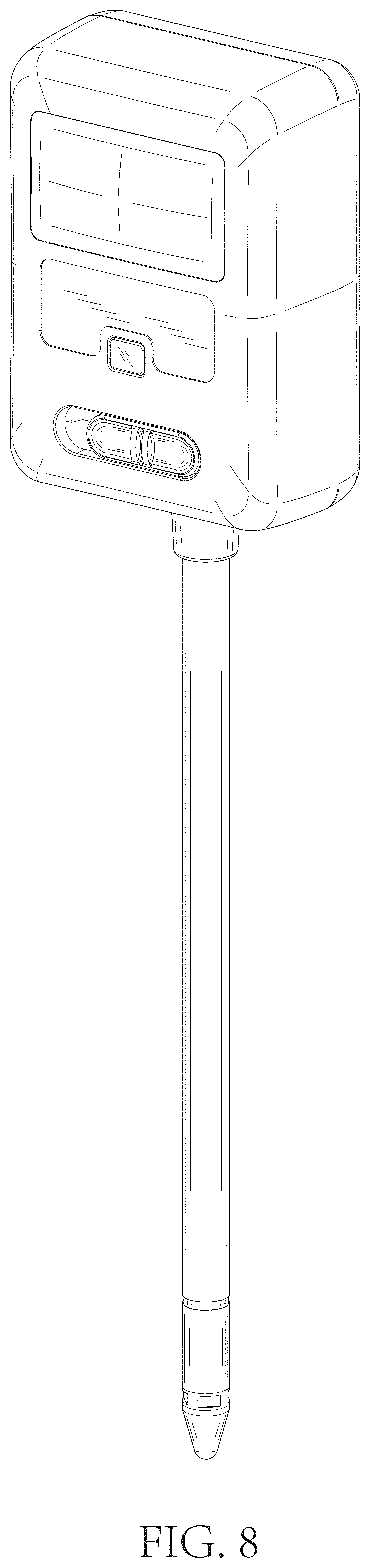 Patent USD1000974 Figure 7 – Soil tester