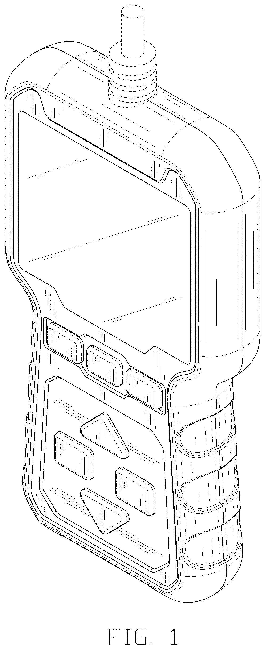 Patent USD1000982 Figure 1 – Bluetooth battery detector