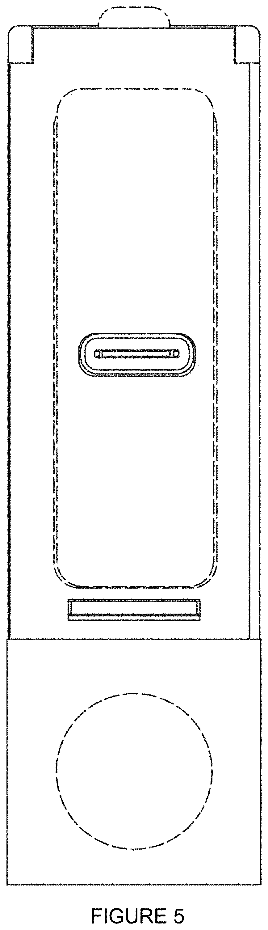 Patent USD1000985 Figure 5 – Flow meter