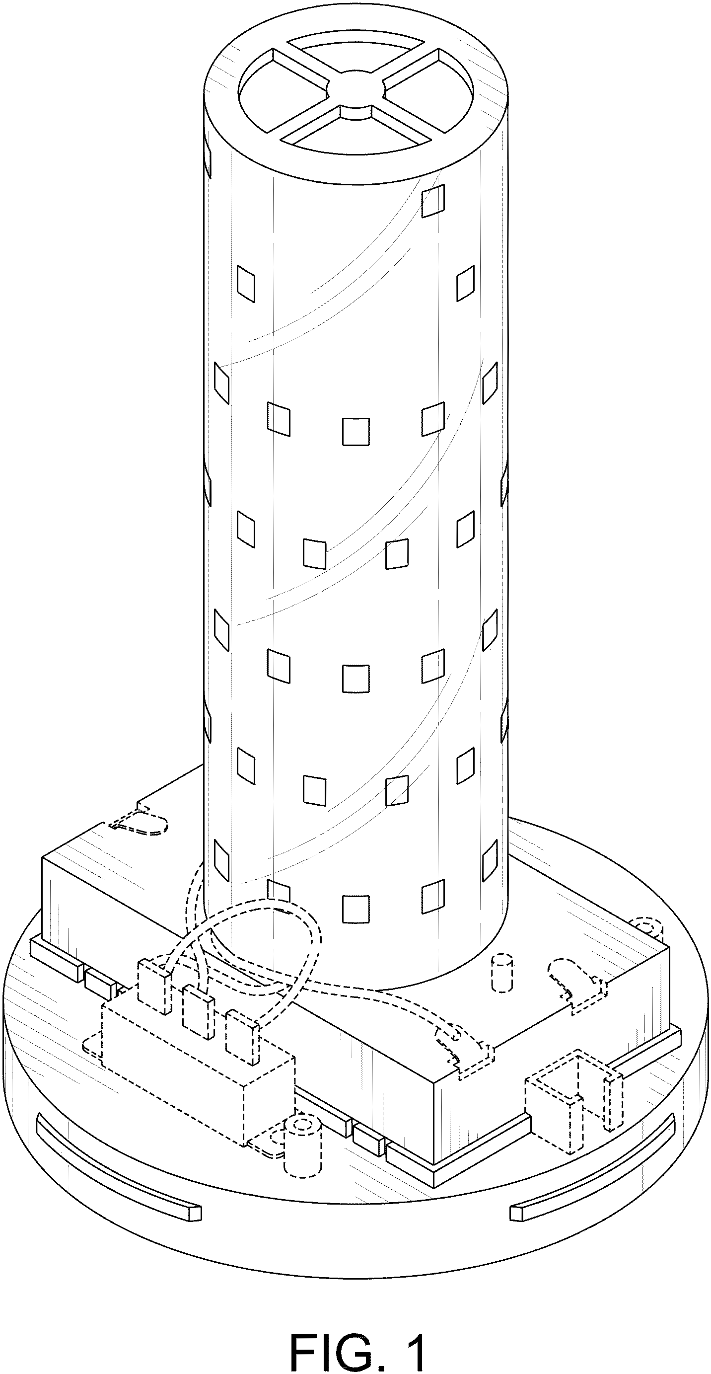 Patent USD1000989 Figure 1 – Illumination display