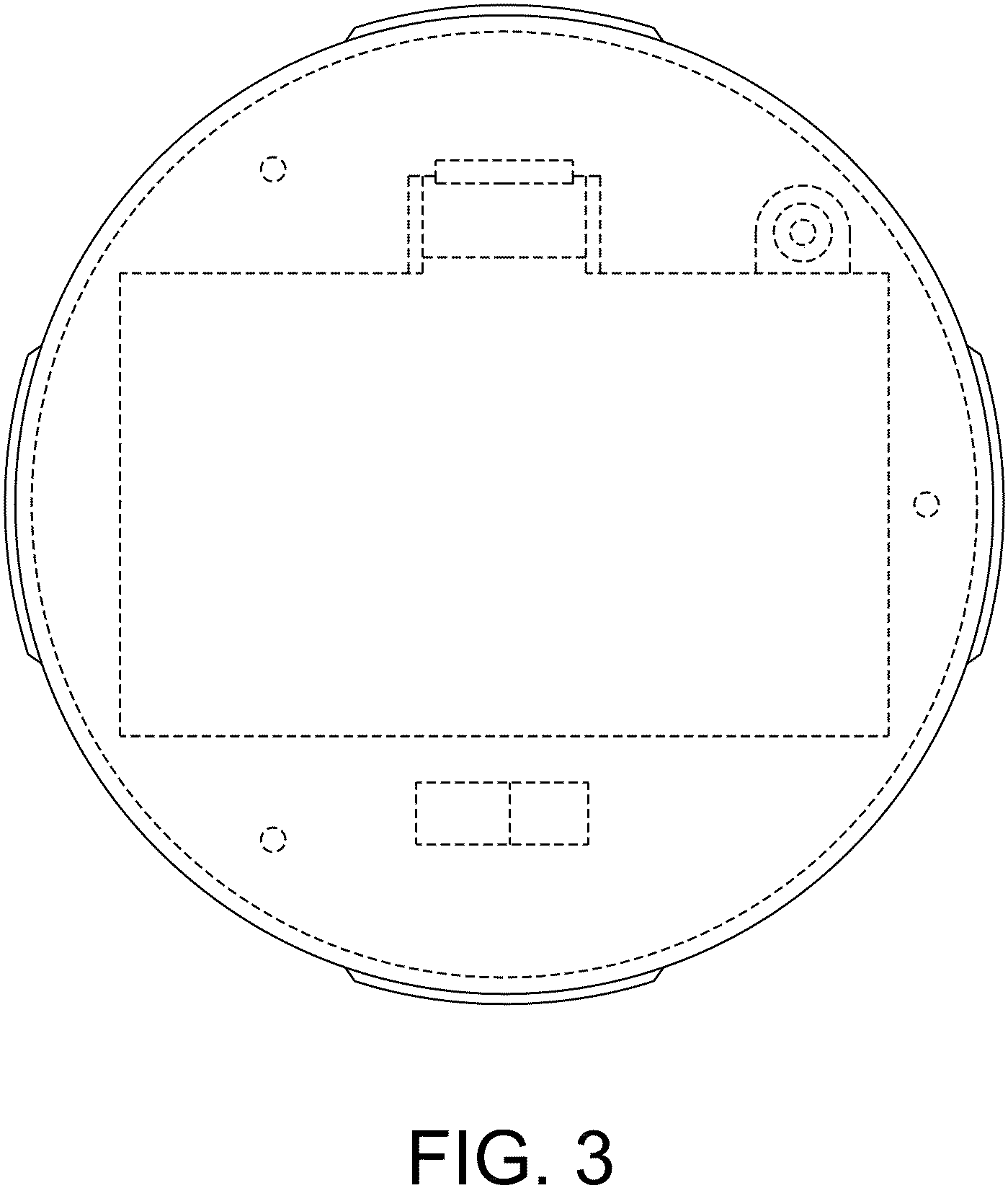 Patent USD1000989 Figure 3 – Illumination display
