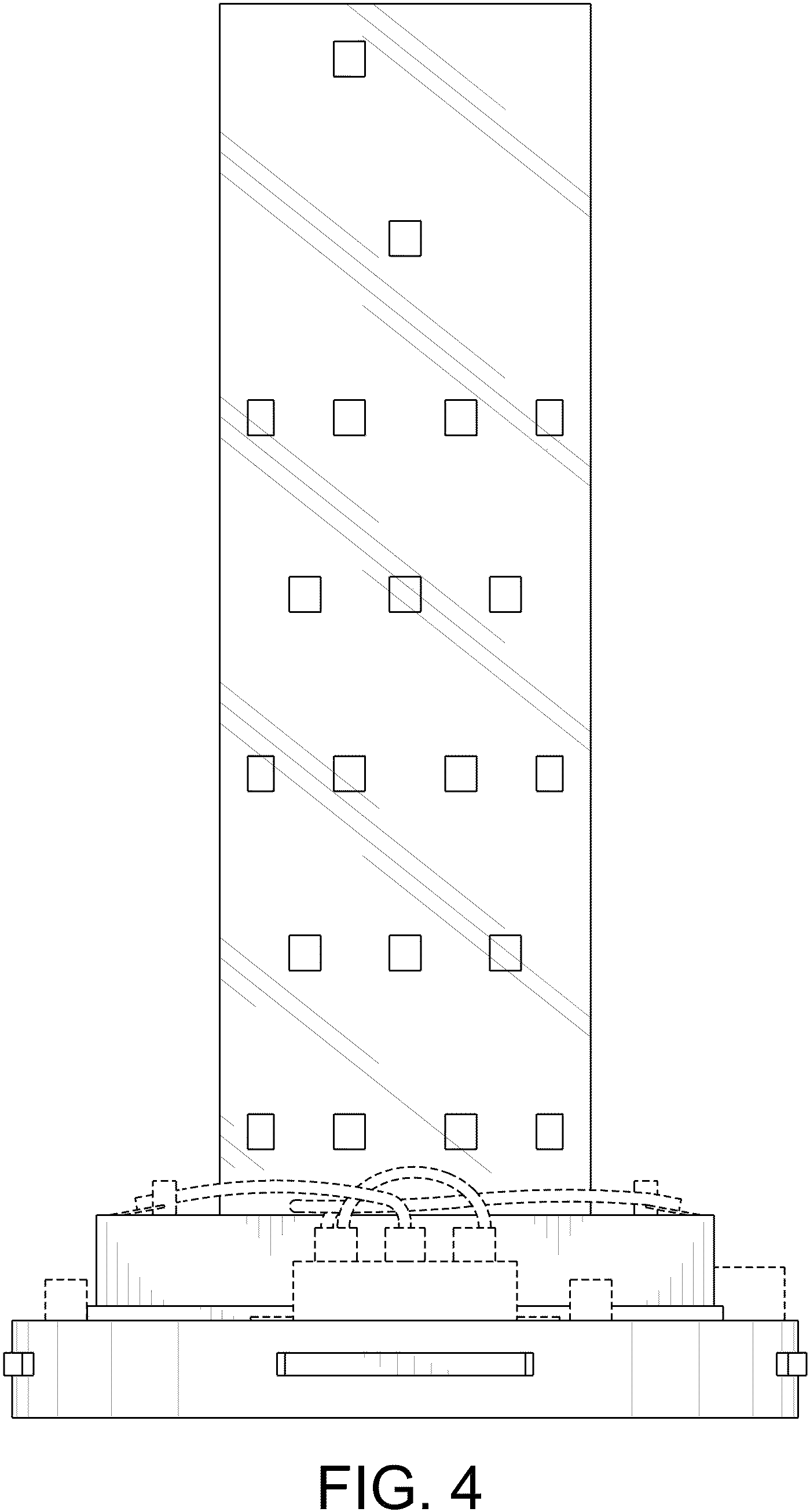 Patent USD1000989 Figure 4 – Illumination display