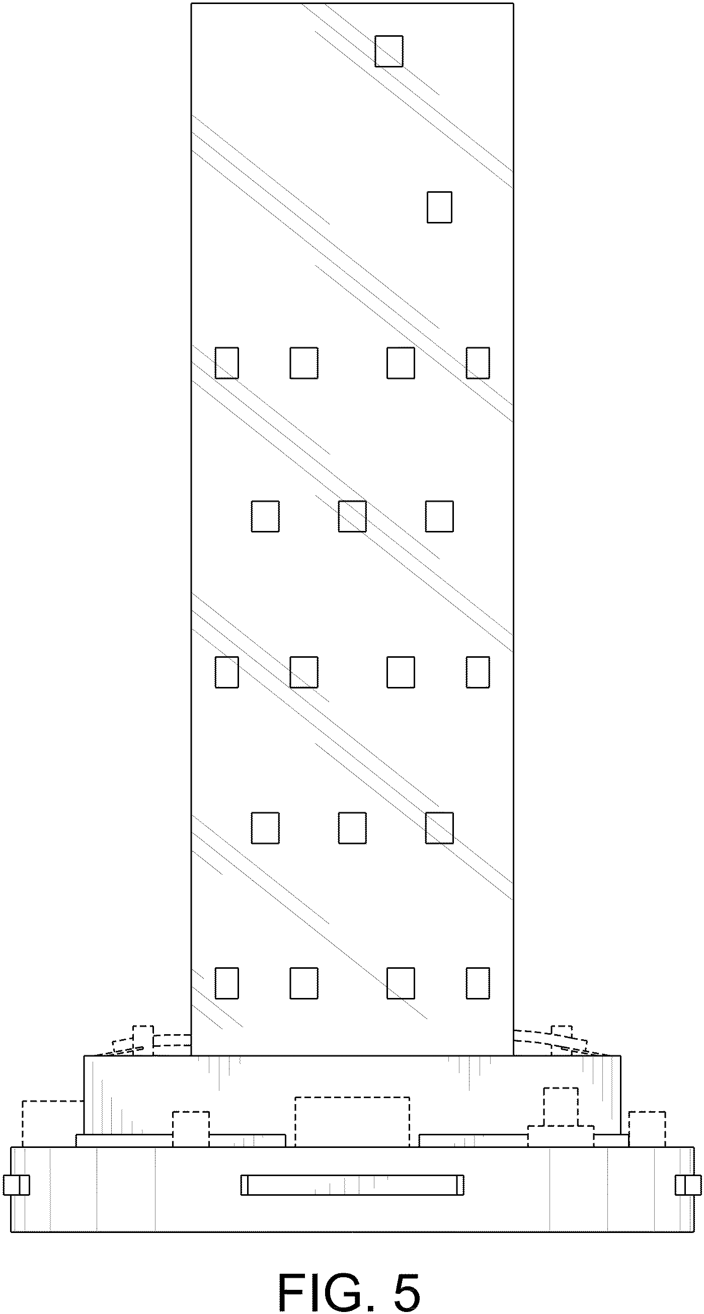 Patent USD1000989 Figure 5 – Illumination display