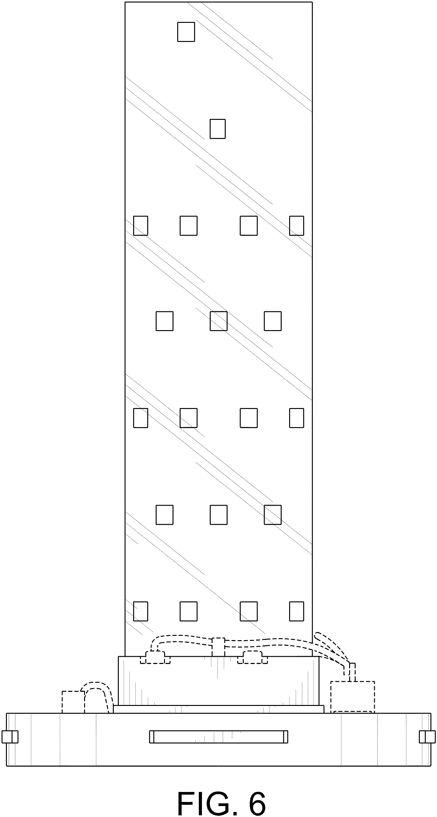 Patent USD1000989 Figure 6 – Illumination display
