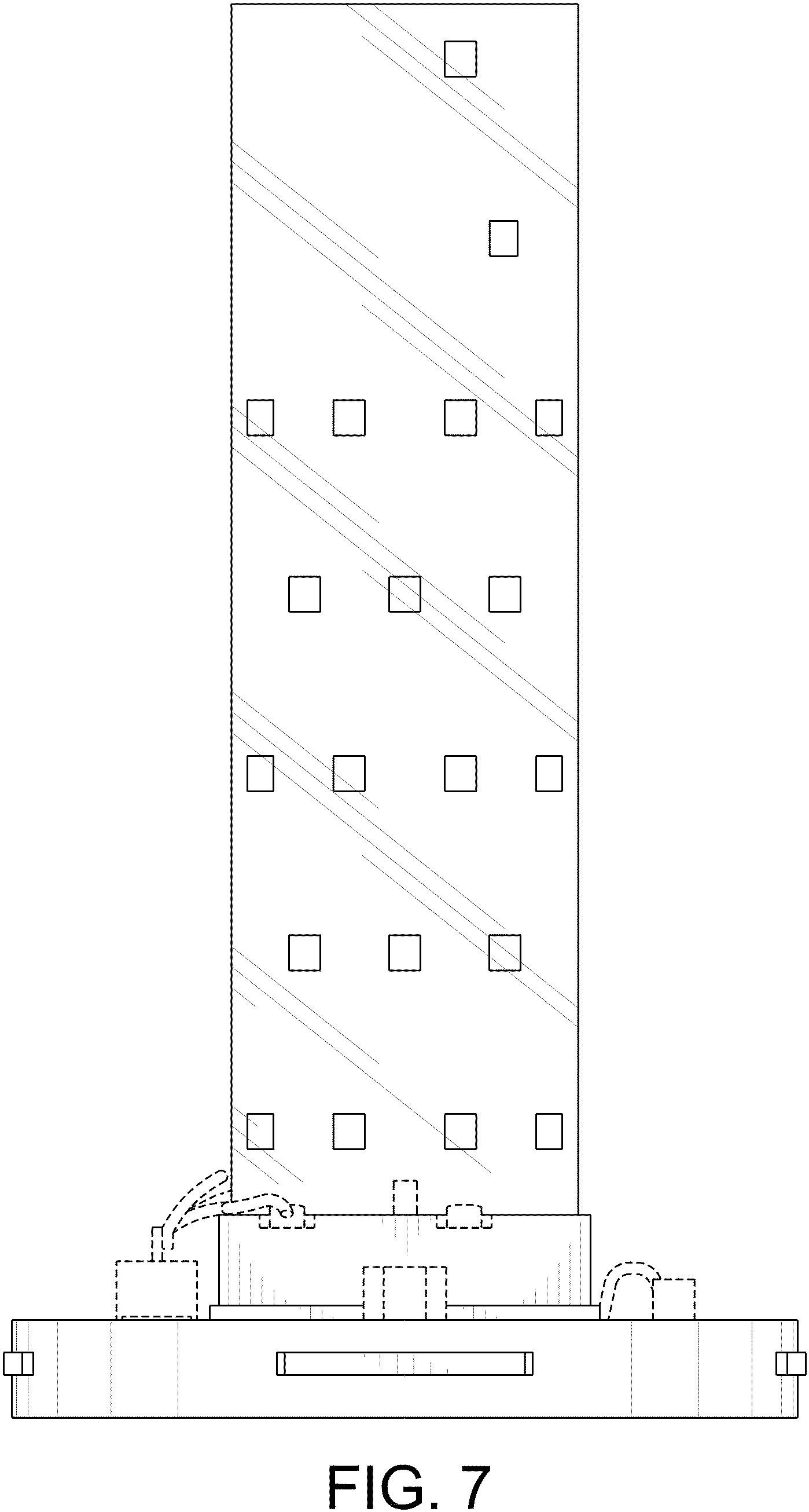 Patent USD1000989 Figure 7 – Illumination display