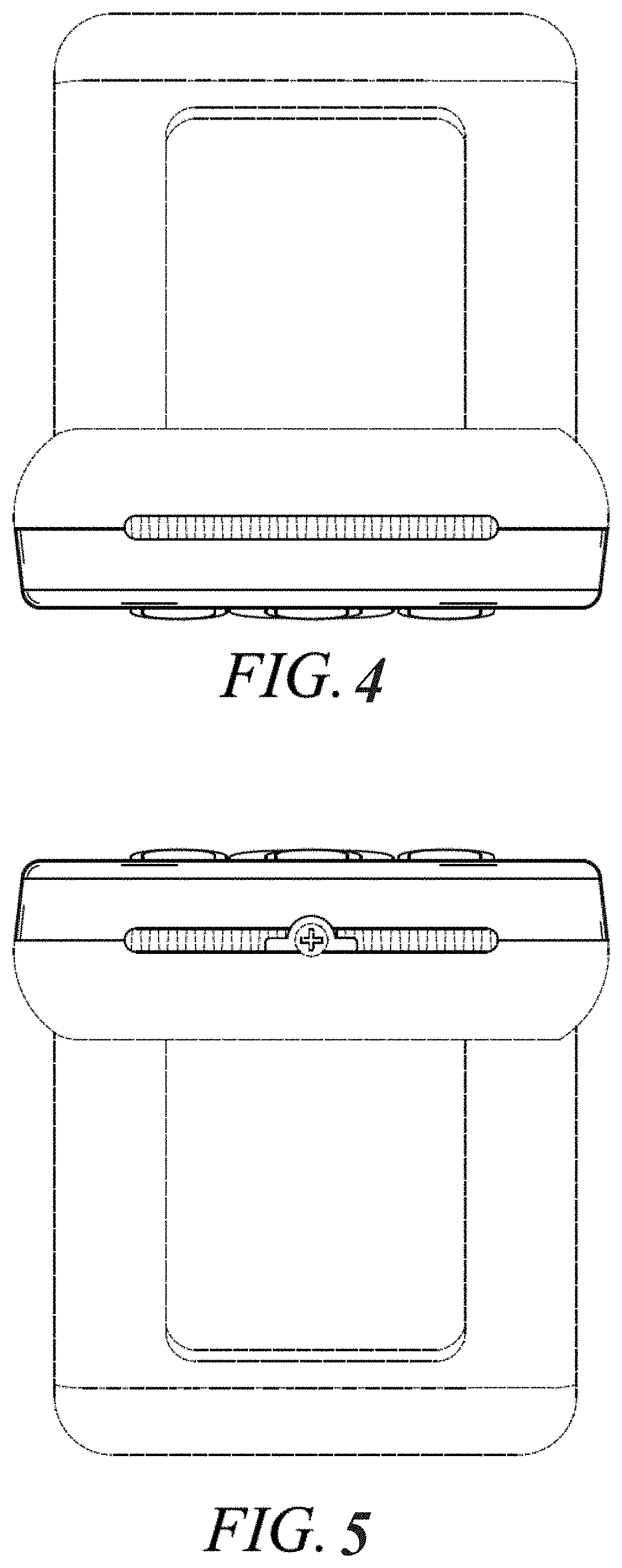 Patent USD1000990 Figure 3 – Security system keypad