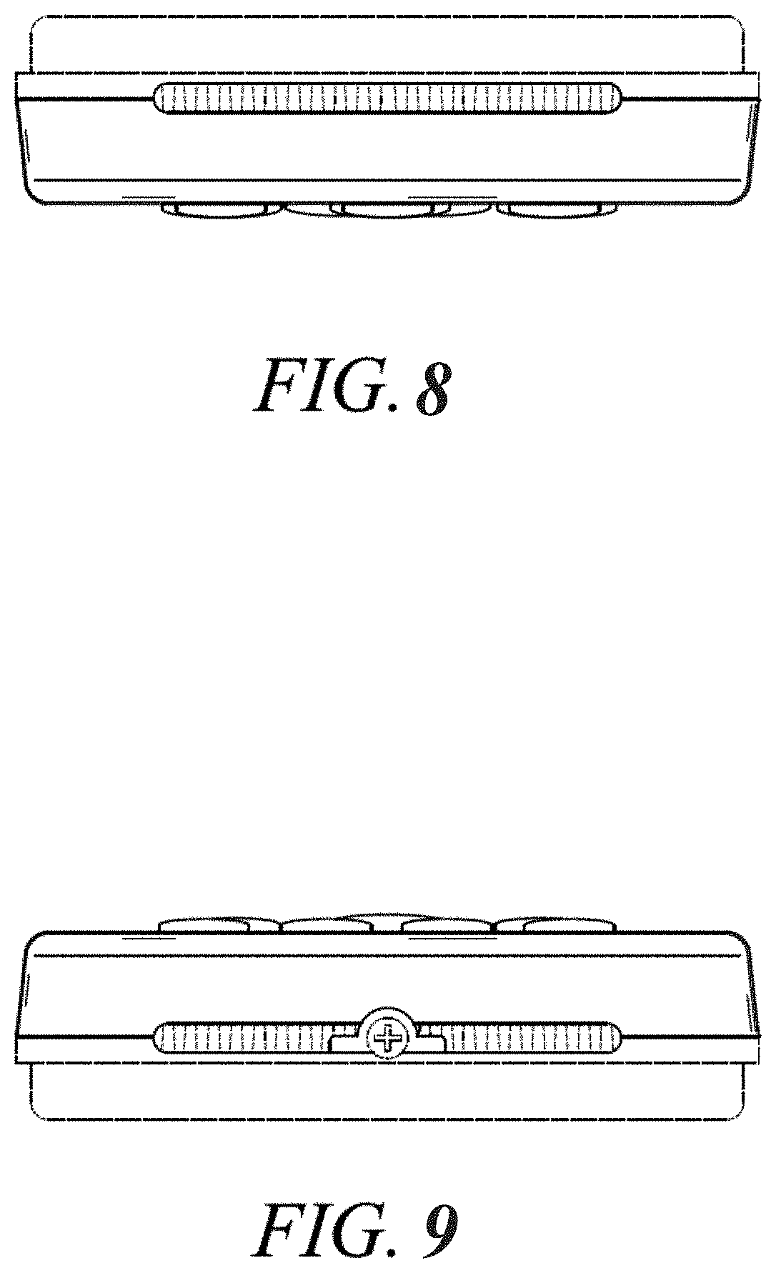 Patent USD1000990 Figure 6 – Security system keypad