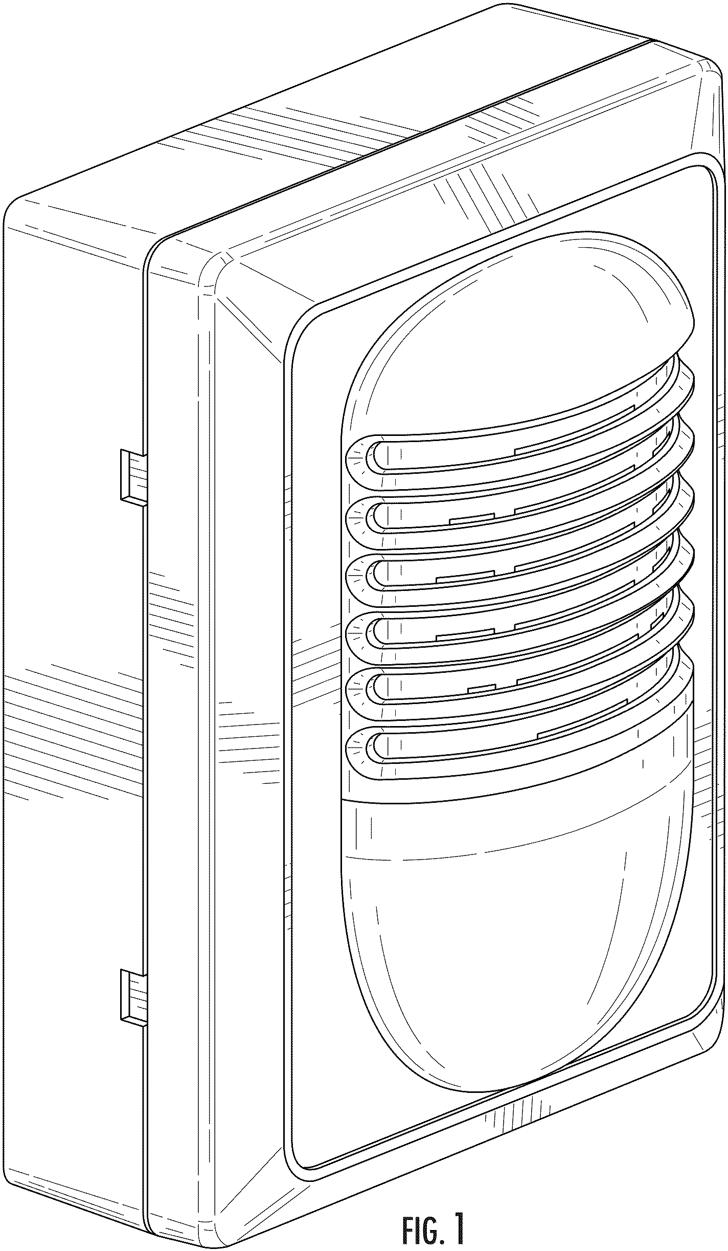 Patent USD1000991 Figure 1 – Sounder strobe