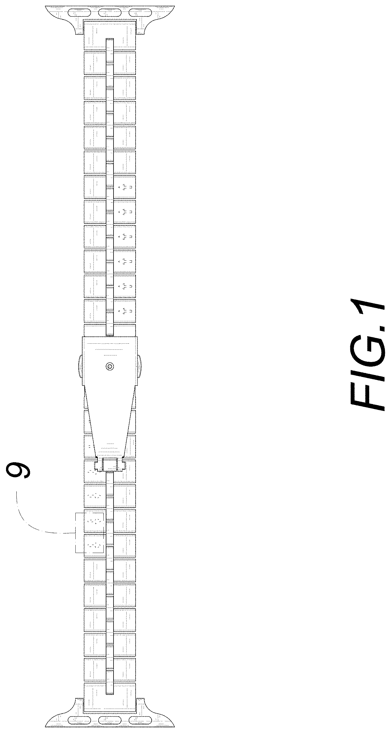 Patent USD1000993 Figure 1 – Watchband
