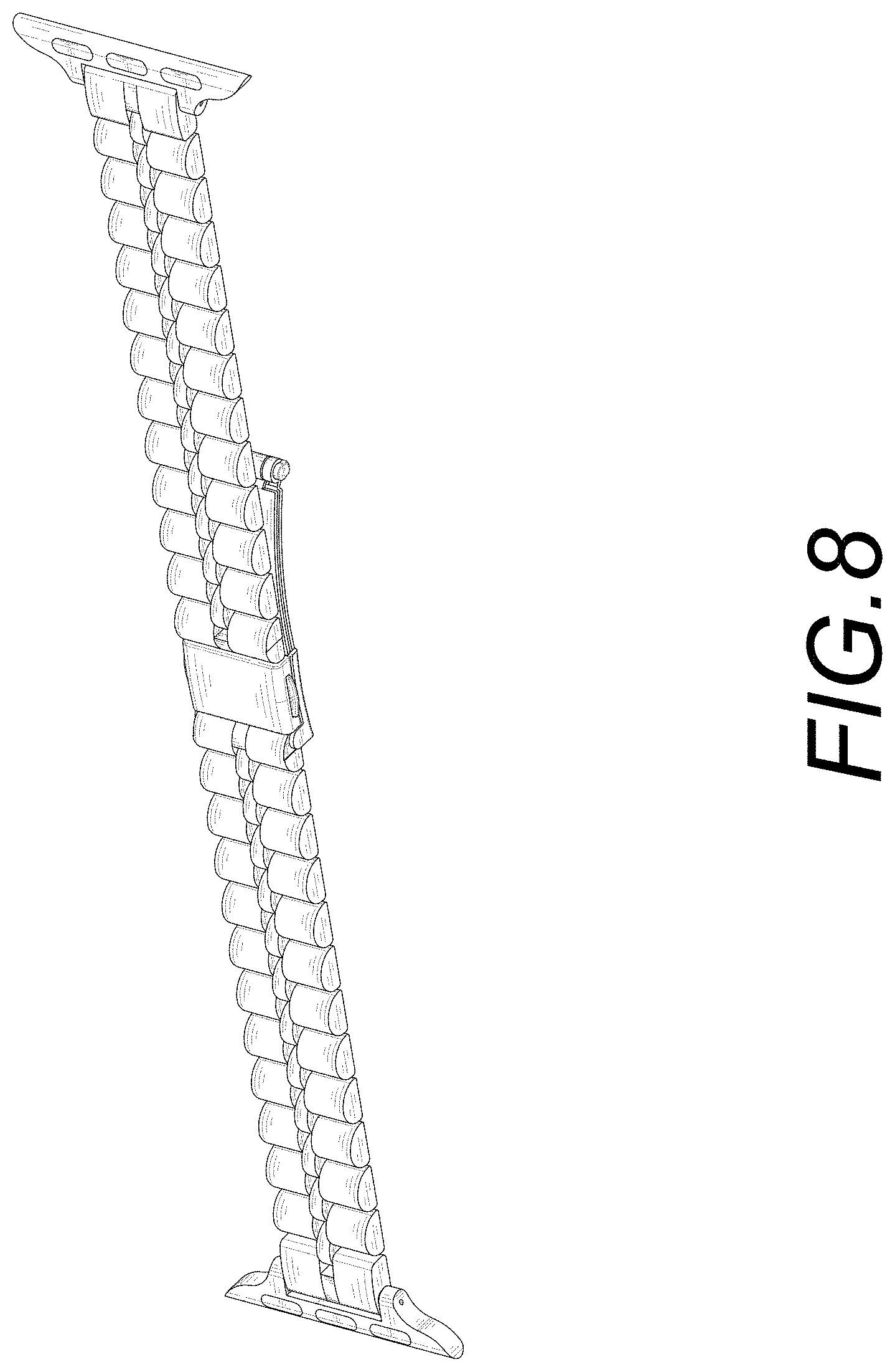 Patent USD1000993 Figure 8 – Watchband