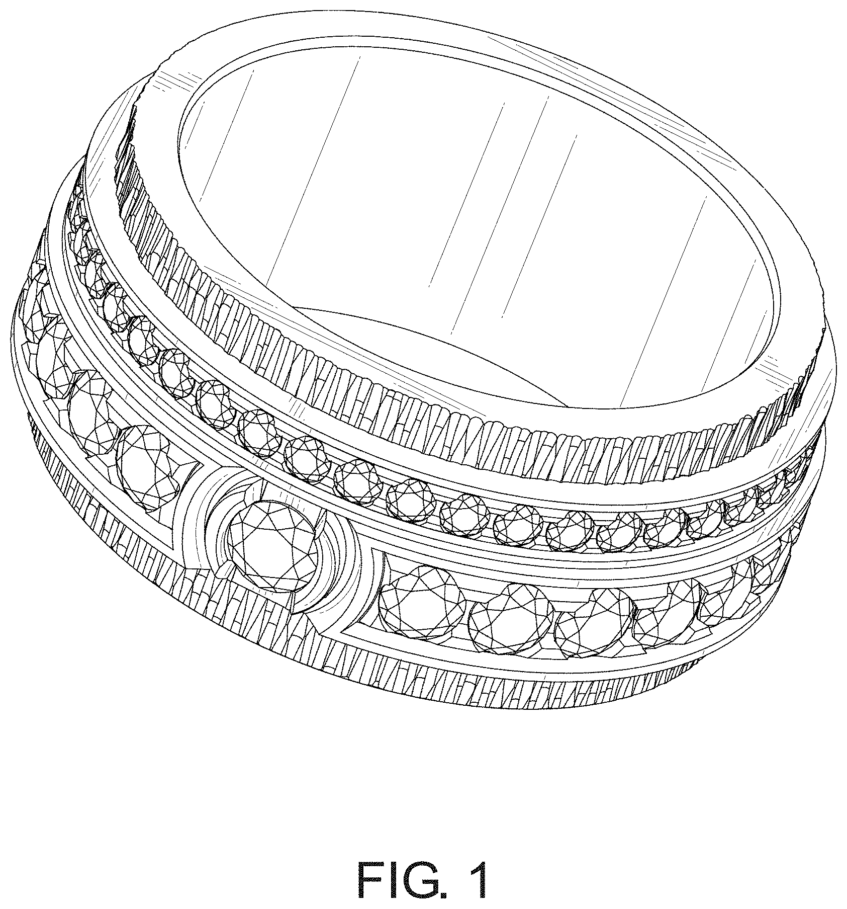 Patent USD1000994 Figure 1 – Ring