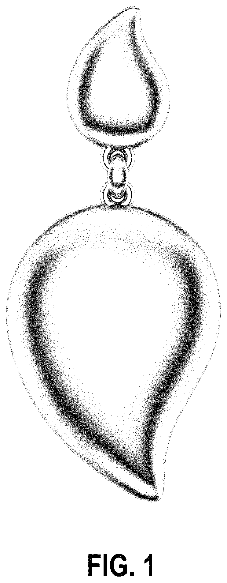 Patent USD1000995 Figure 1 – Earring