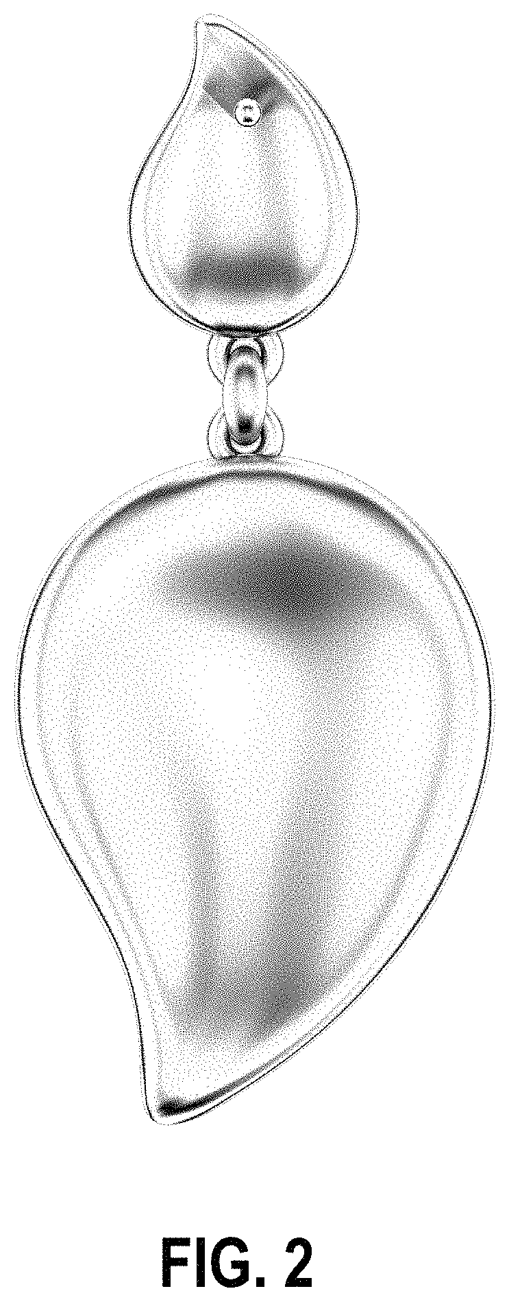 Patent USD1000995 Figure 2 – Earring