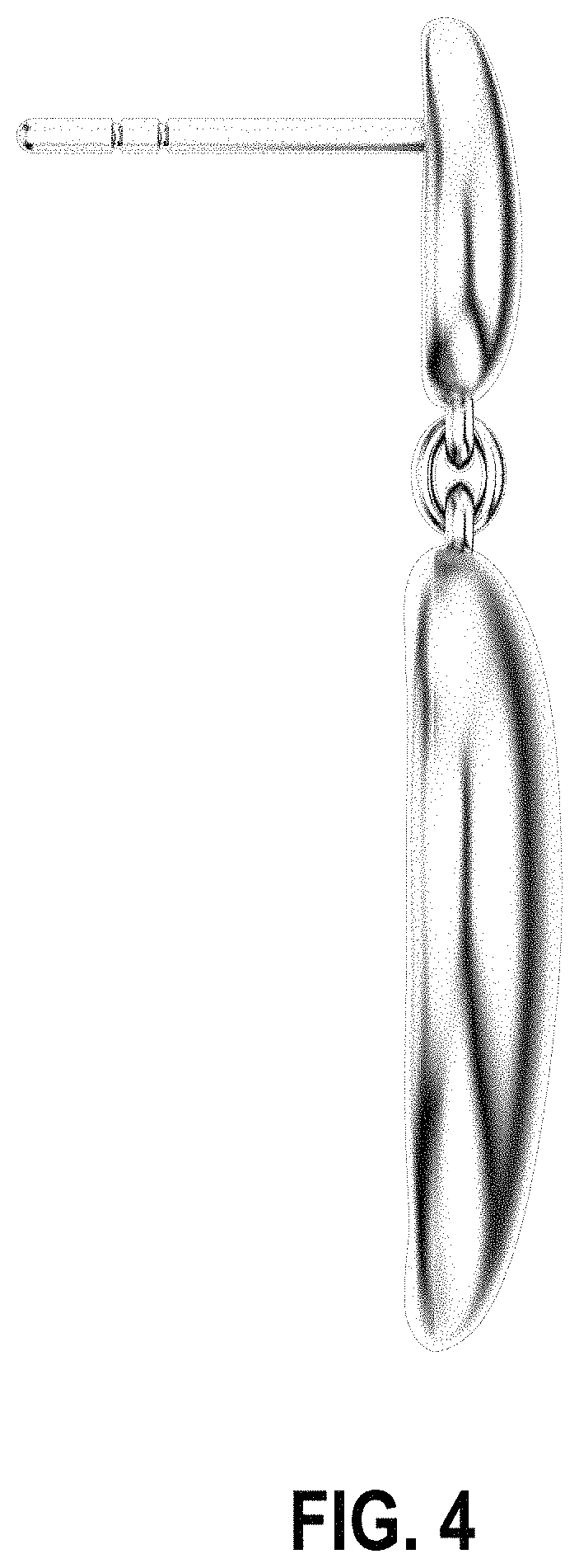 Patent USD1000995 Figure 4 – Earring
