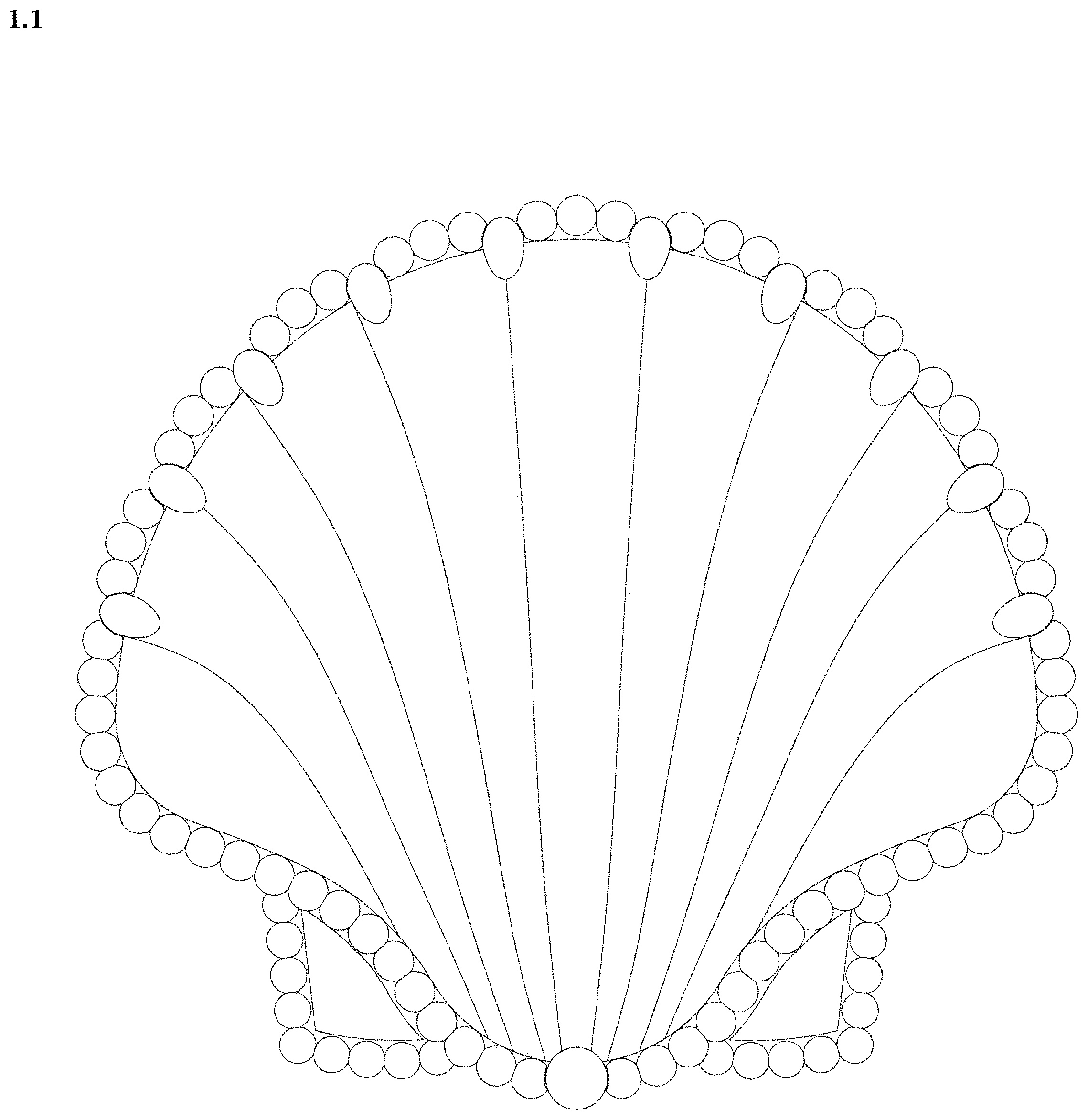 Patent USD1000997 — Brooch — Figure 1
