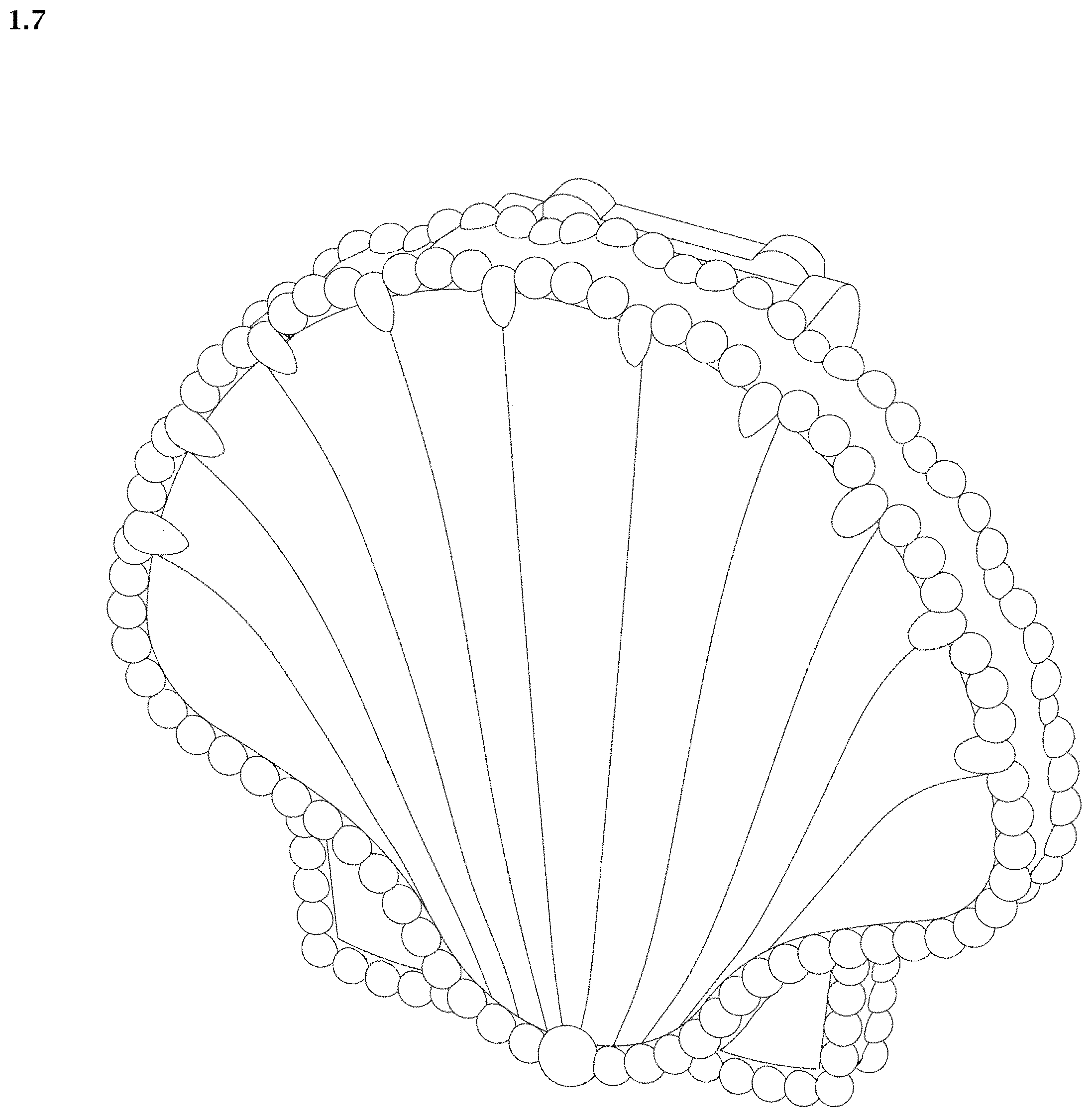 Patent USD1000997 Figure 7 – Brooch