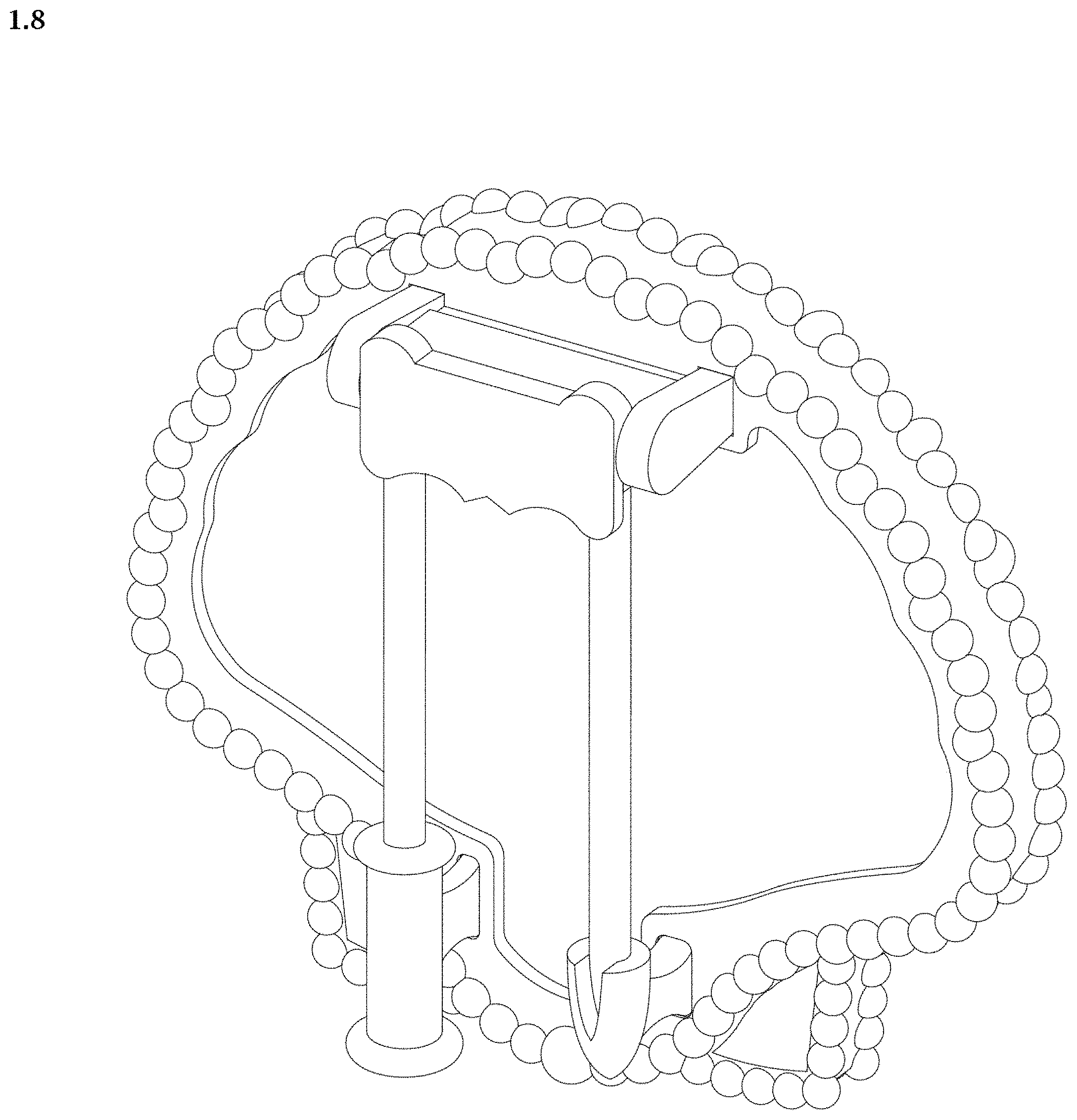 Patent USD1000997 Figure 8 – Brooch
