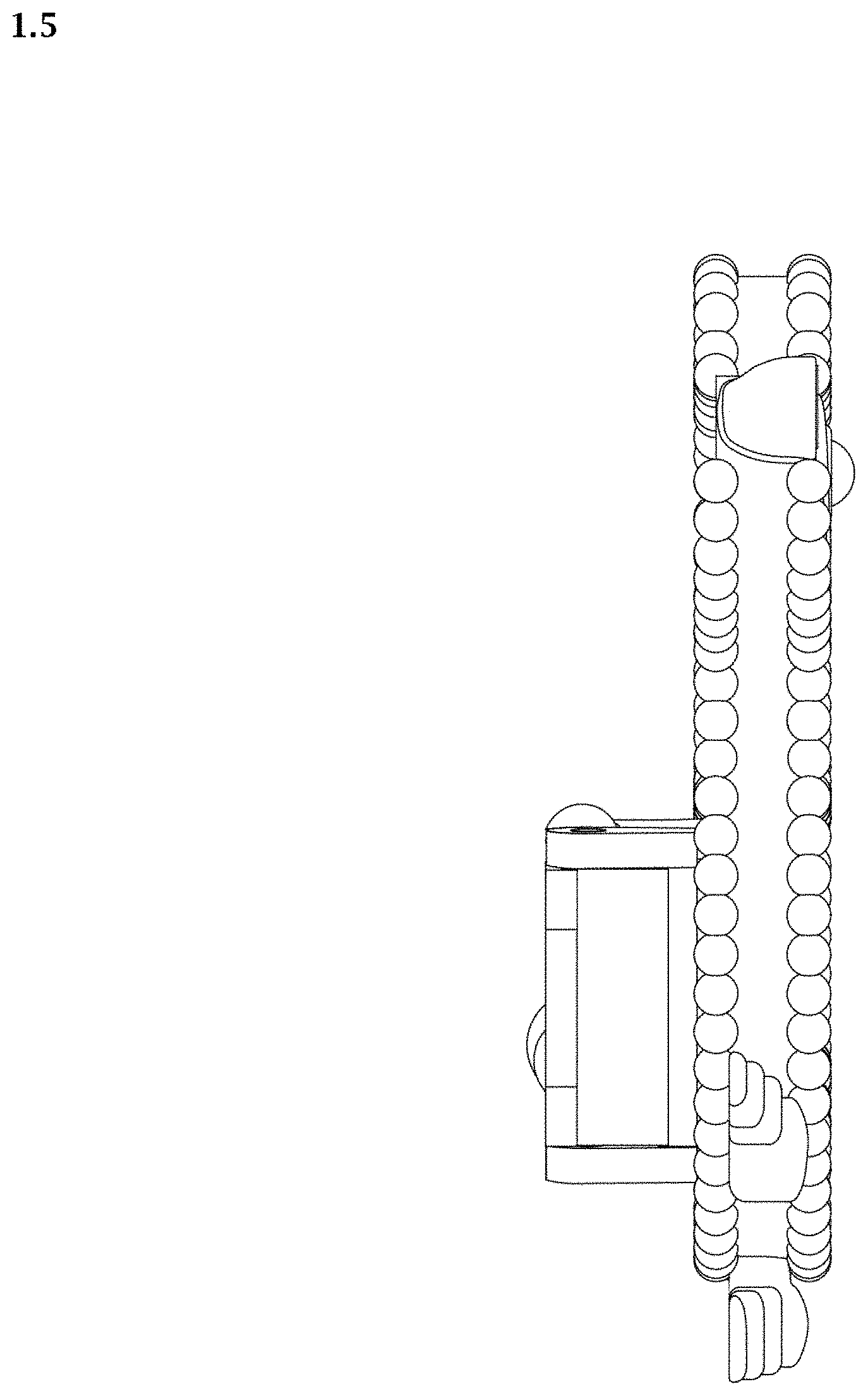 Patent USD1000998 Figure 5 – Brooch