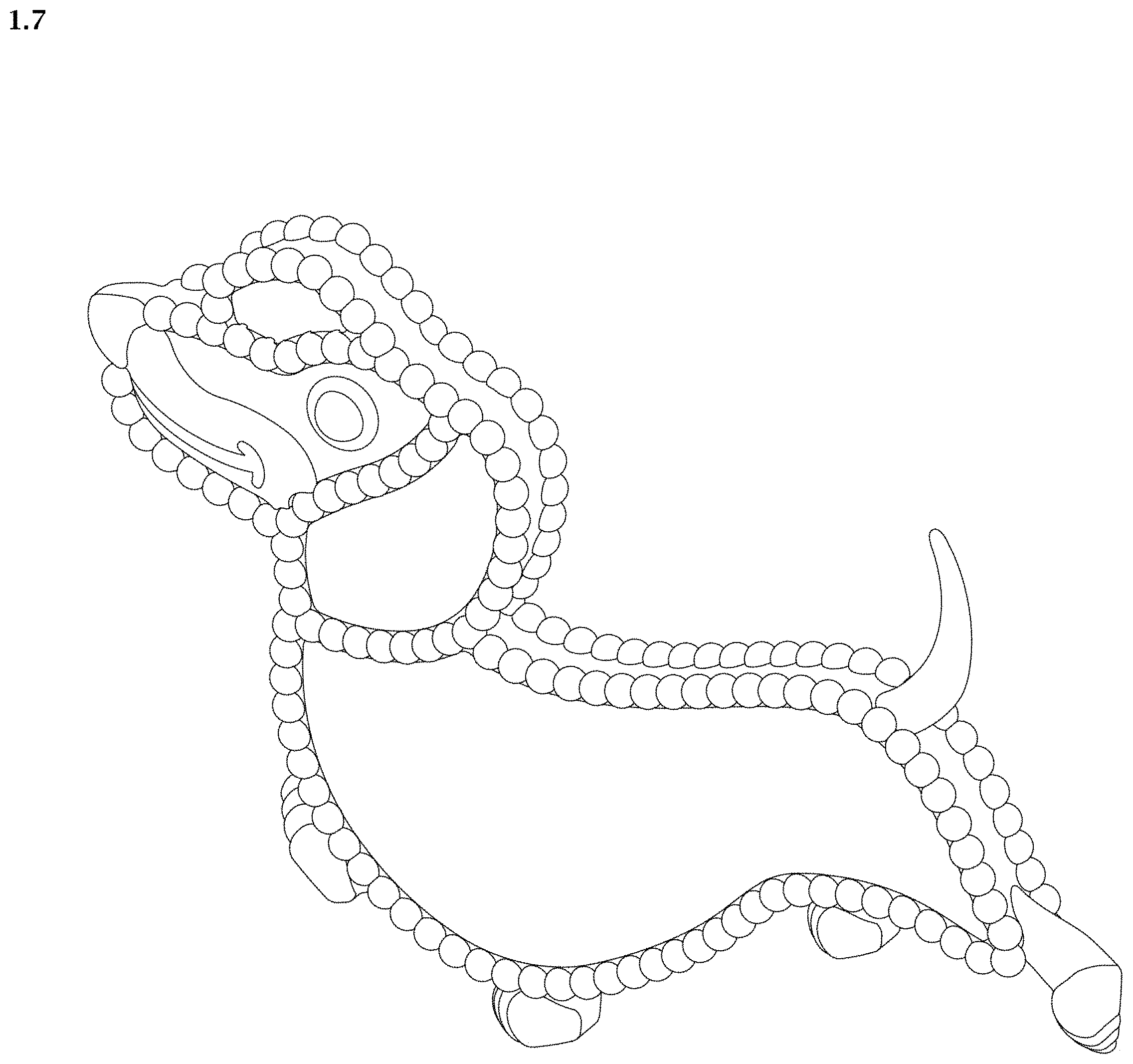 Patent USD1000998 Figure 7 – Brooch